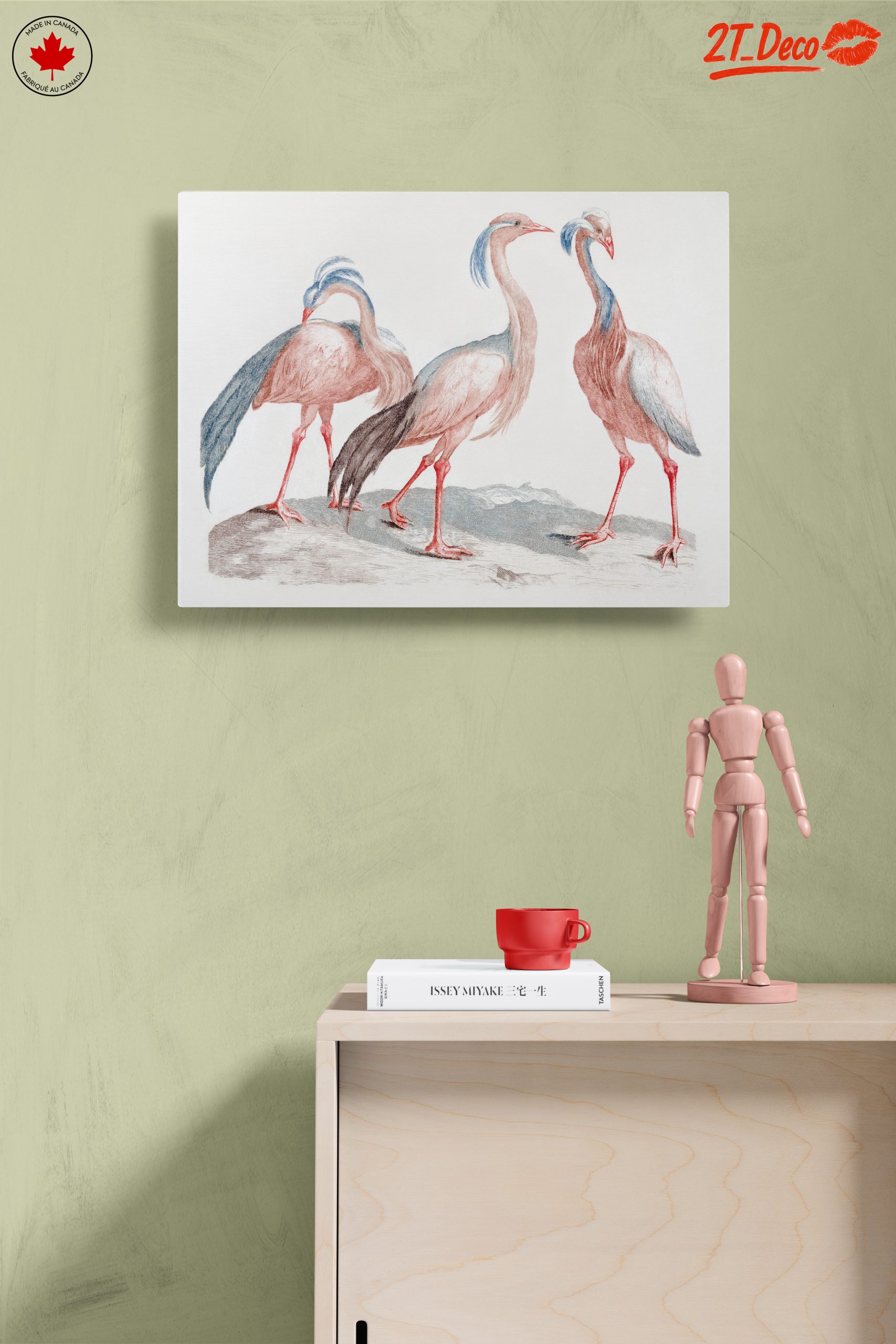 Elegant Bird Illustrations in Soft Hues - Image 14
