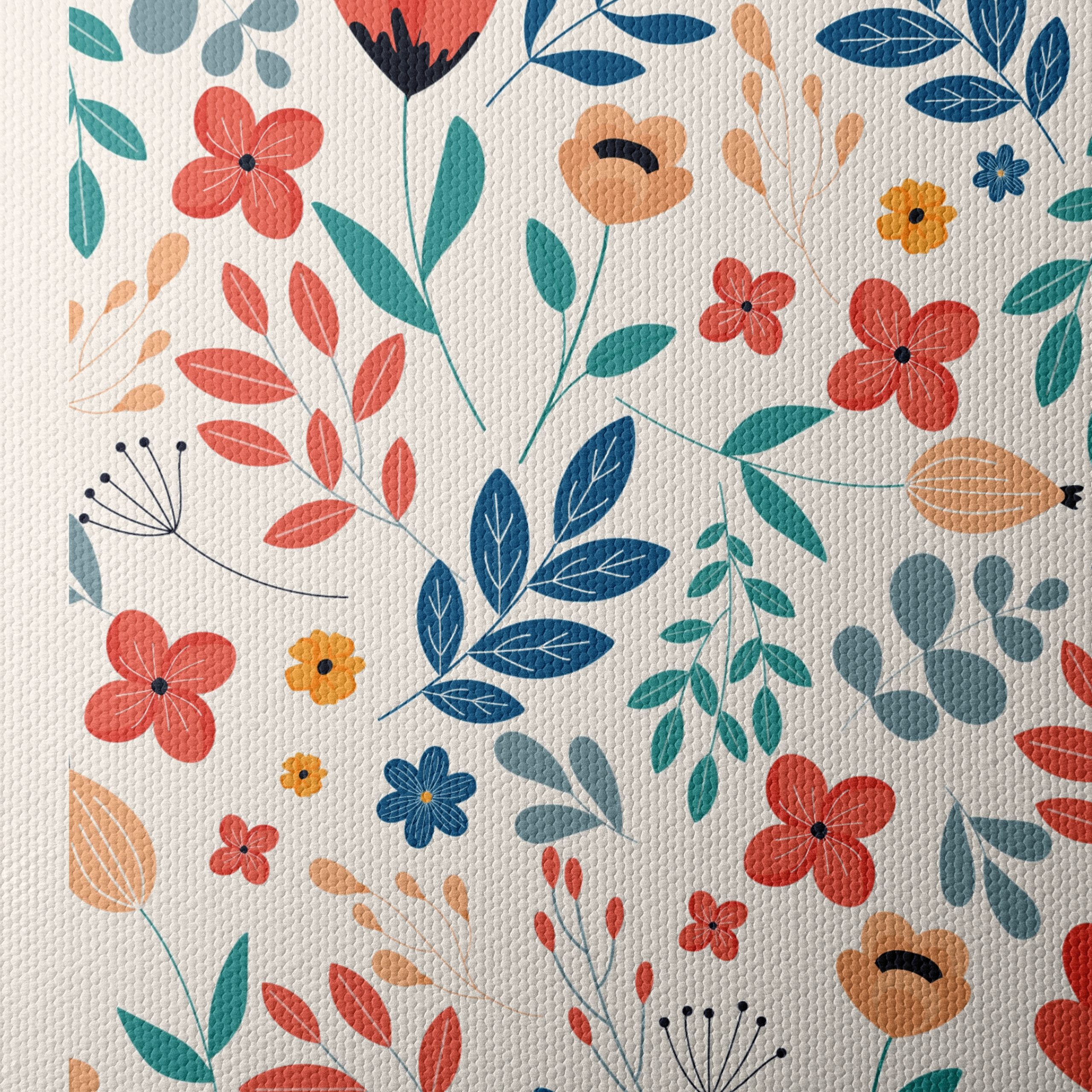Flower Market Art with Colorful Floral Design - Image 4