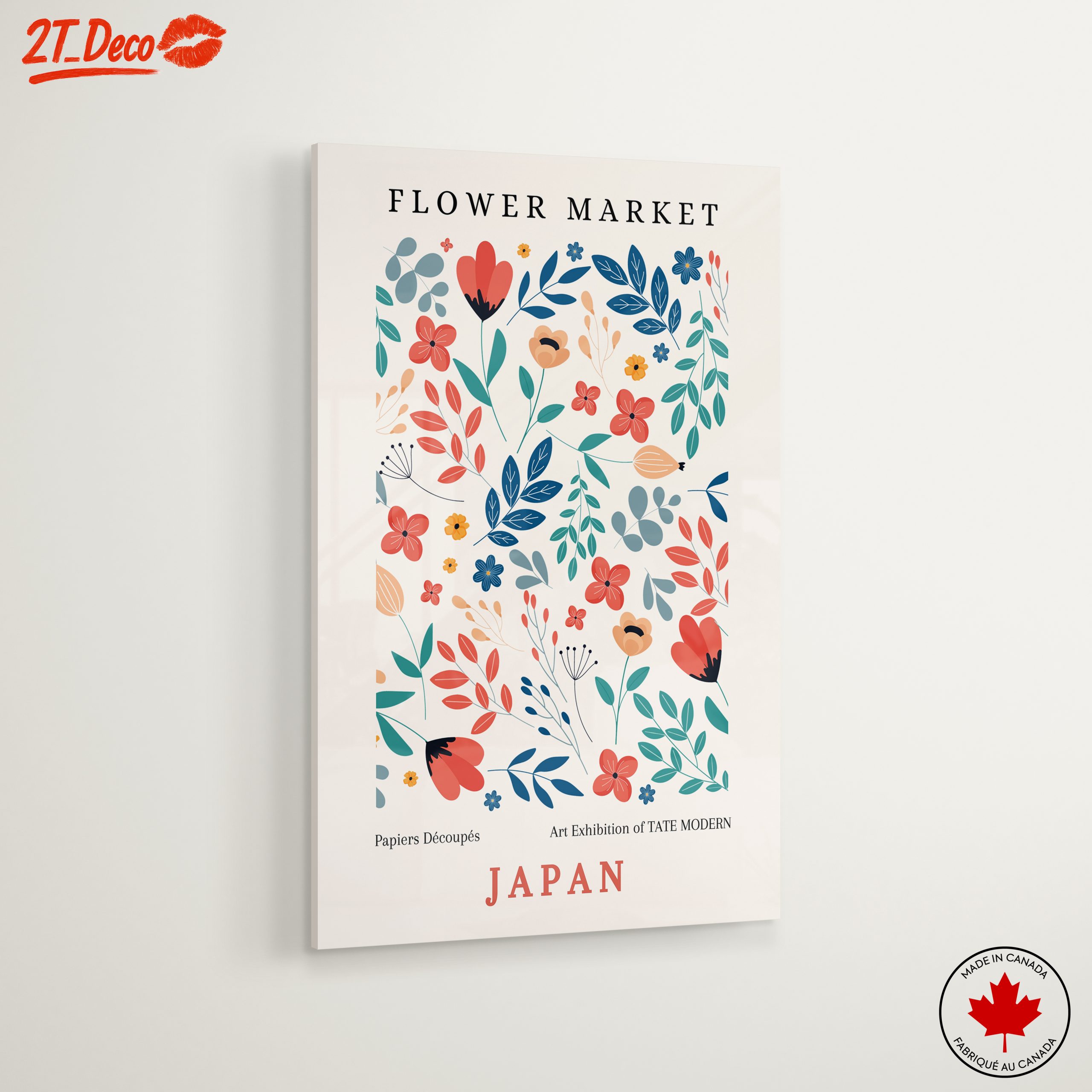 Flower Market Art with Colorful Floral Design - Image 6