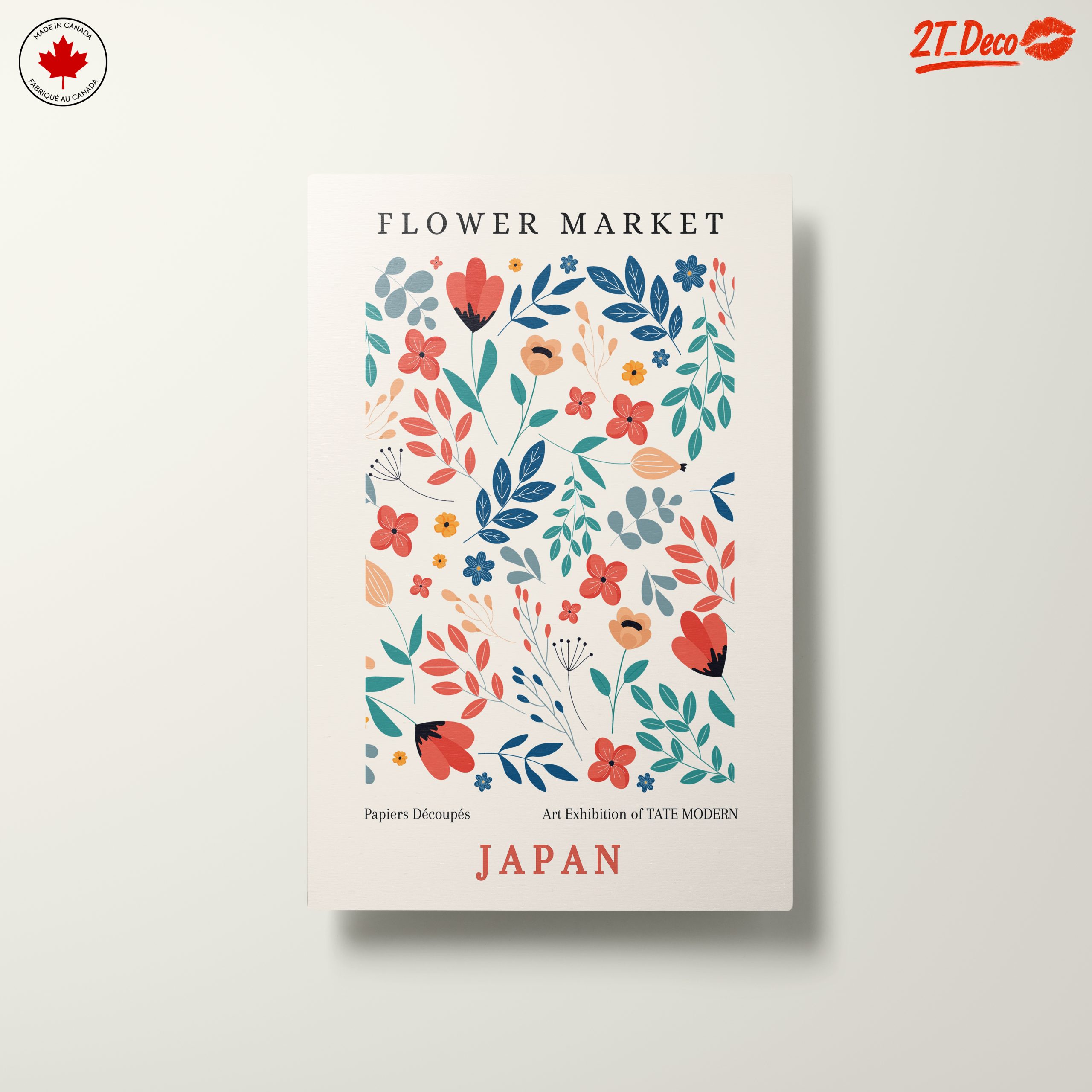 Flower Market Art with Colorful Floral Design - Image 10