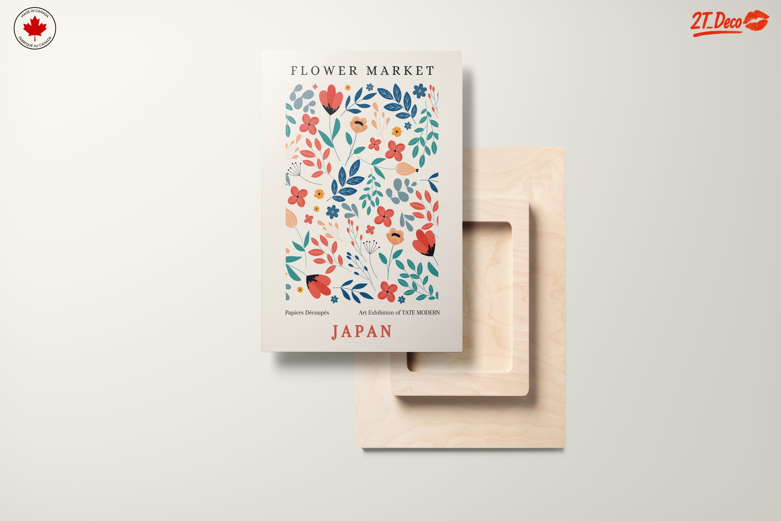 Flower Market Art with Colorful Floral Design - Image 11