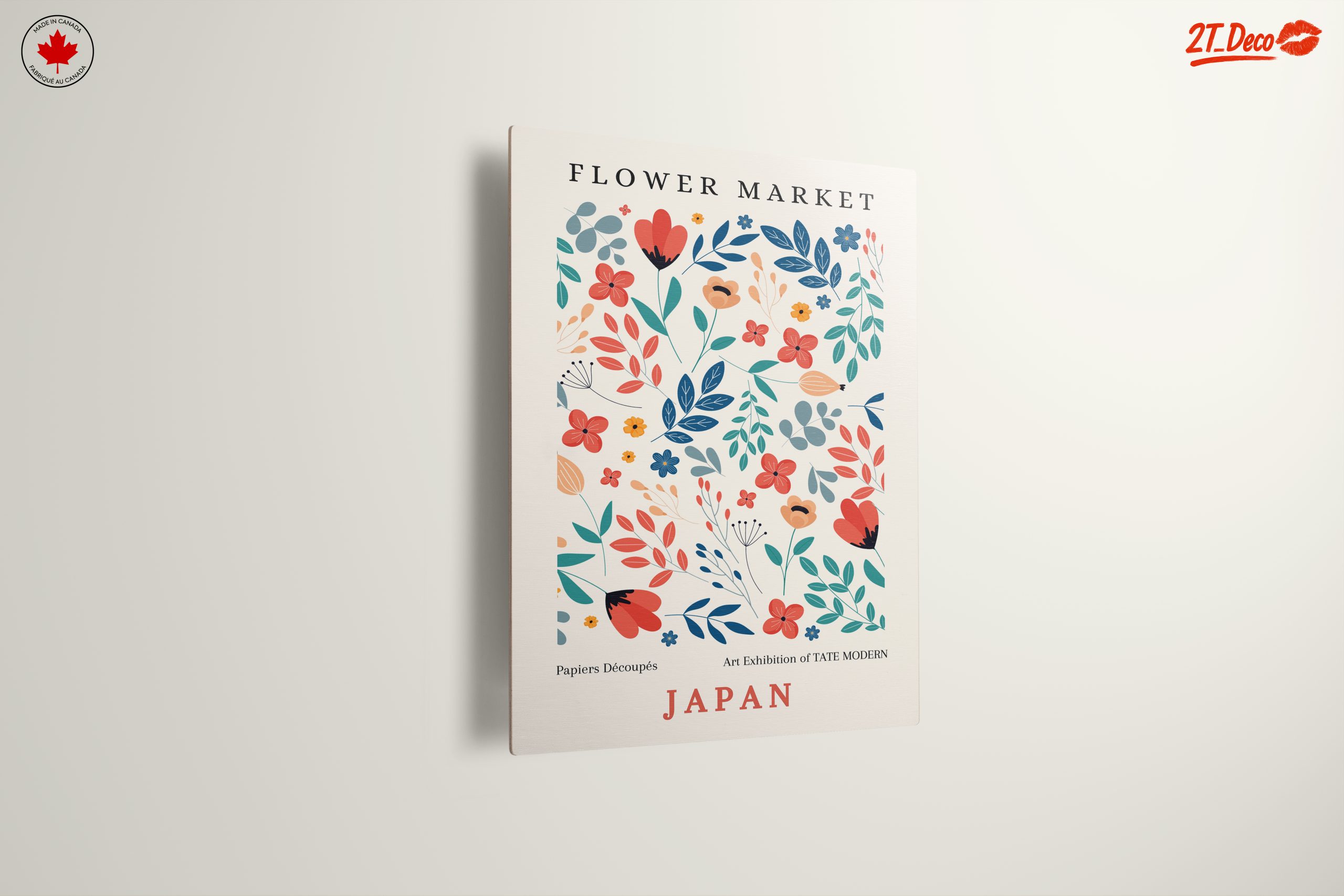 Flower Market Art with Colorful Floral Design - Image 13