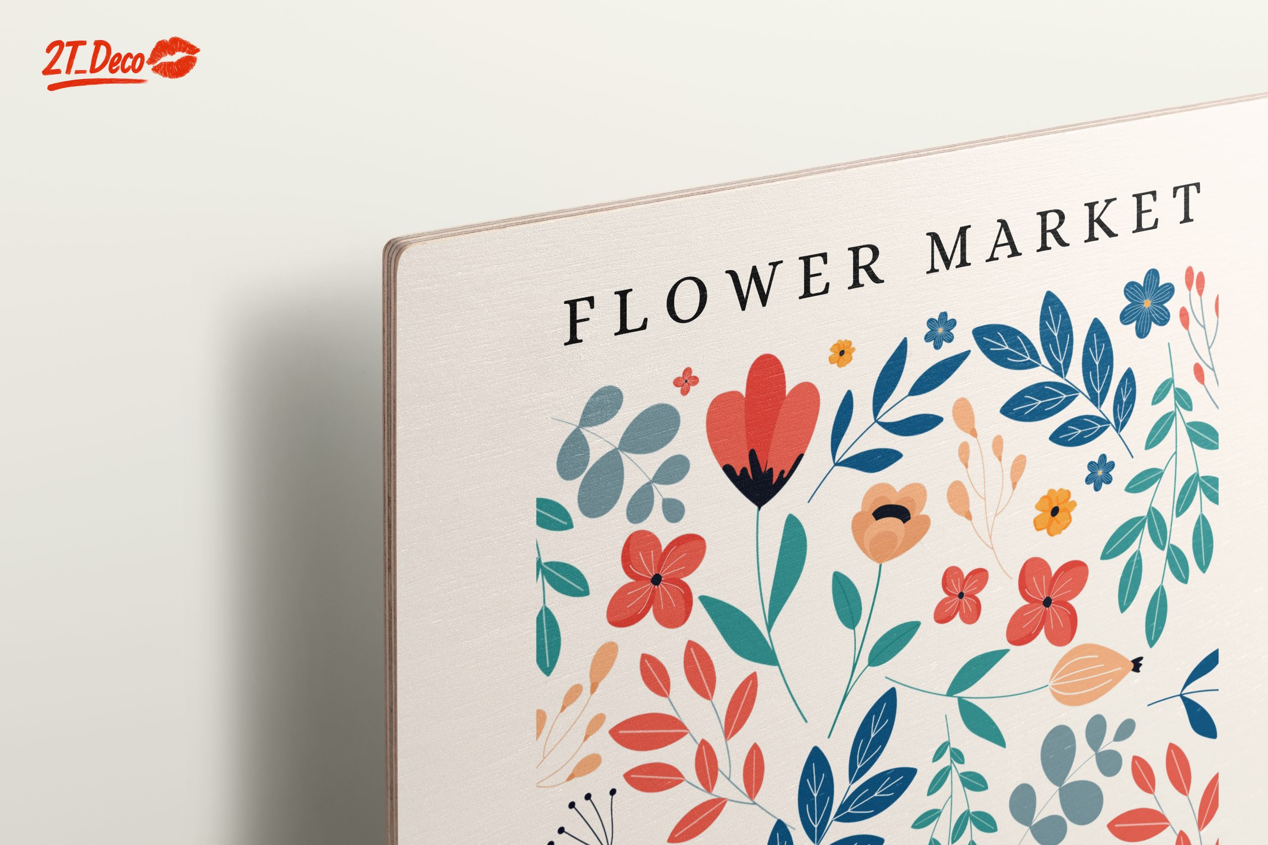 Flower Market Art with Colorful Floral Design - Image 15