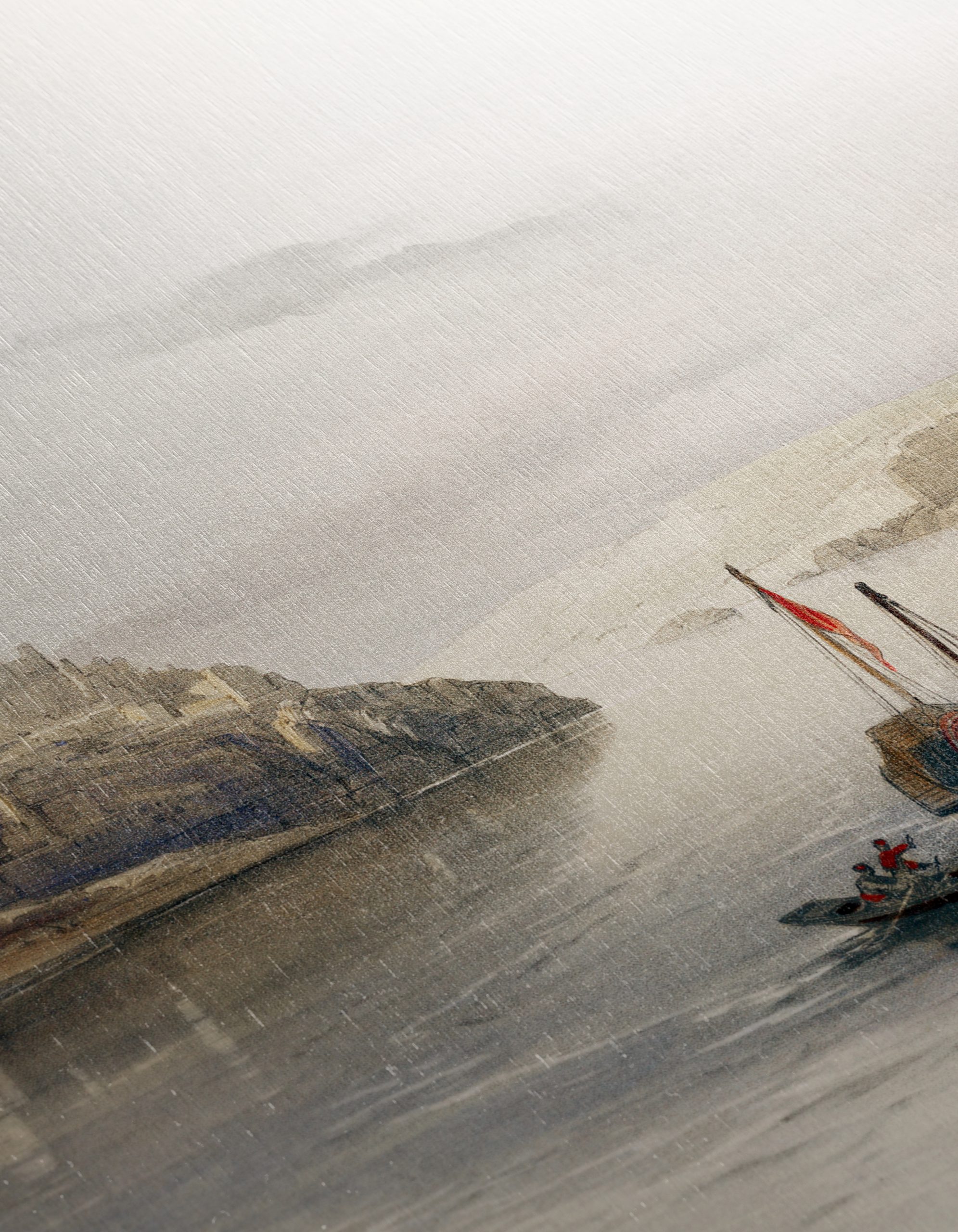 Historical River Scene with Egyptian Boats - Image 12