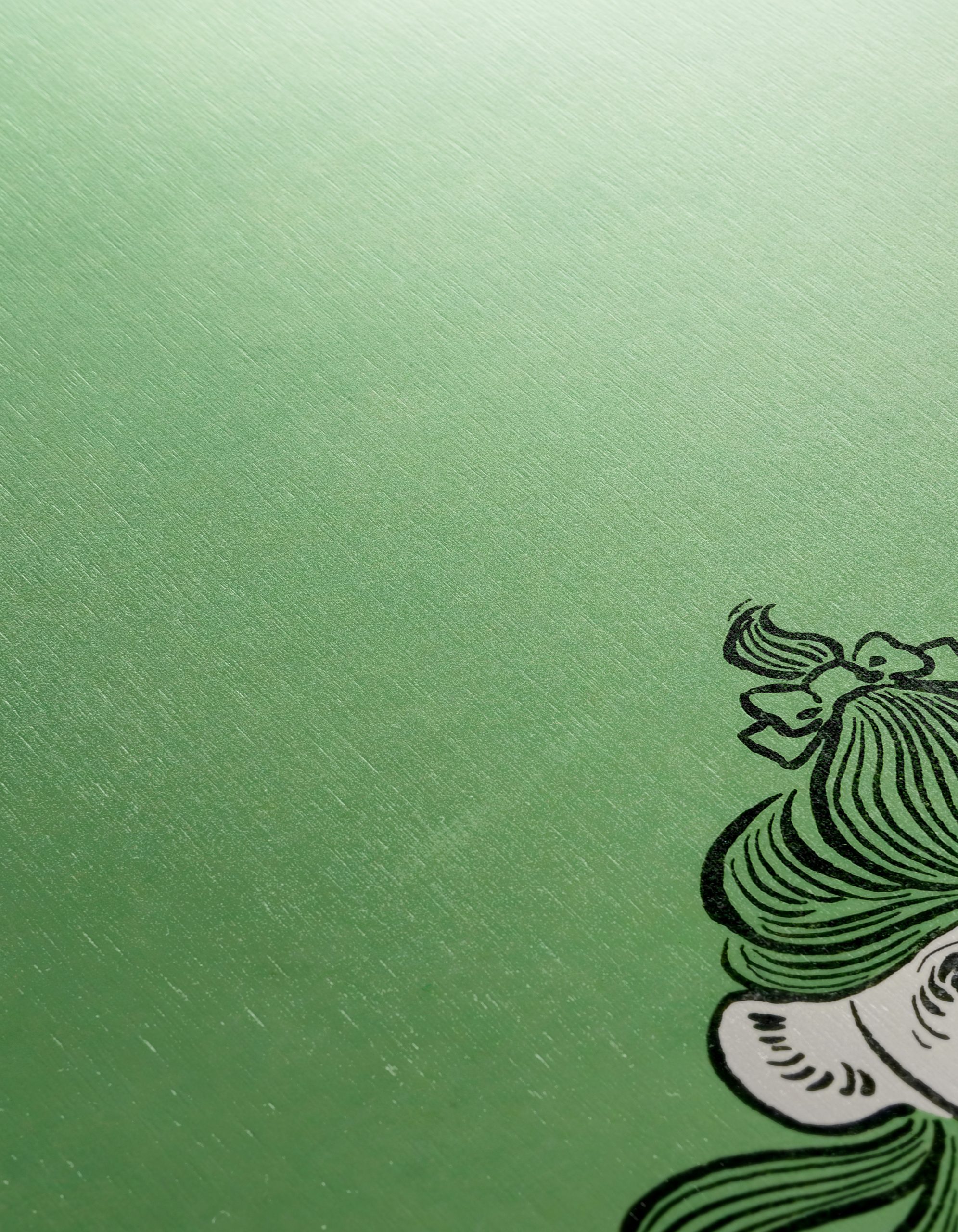 Whimsical Cartoon Character with Green Background - Image 12