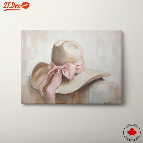 Chic and Elegant Hat Artwork for Home Décor
