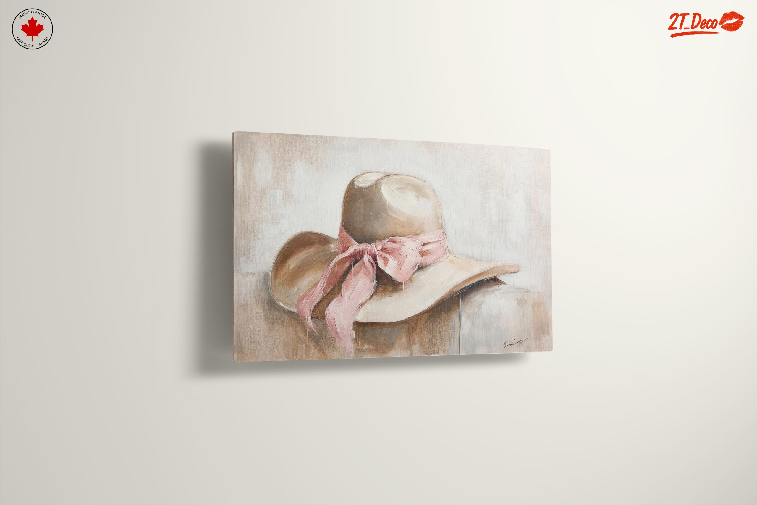 Chic and Elegant Hat Artwork for Home Décor - Image 13