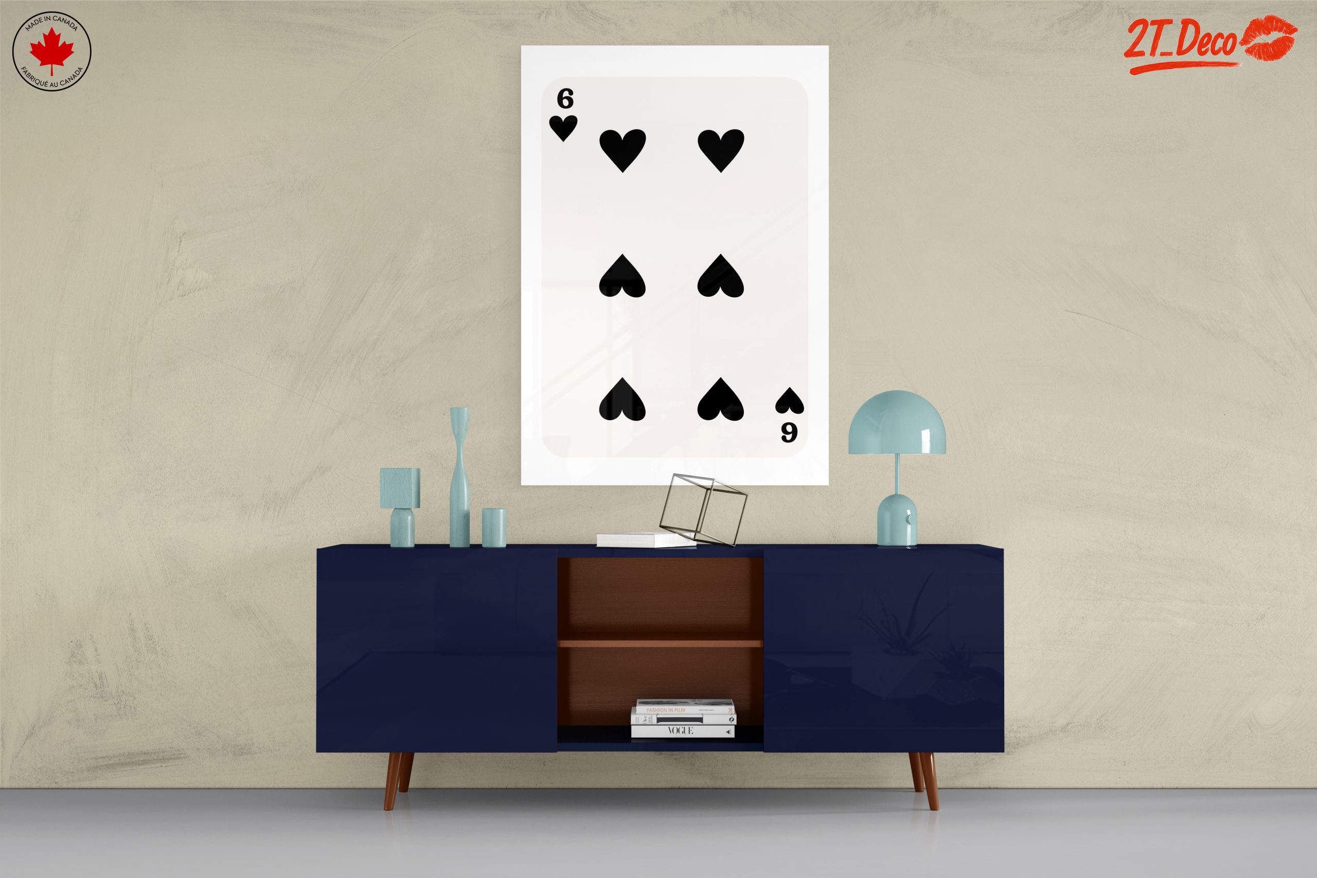Stylish Playing Card Design with Hearts 3 - Image 8