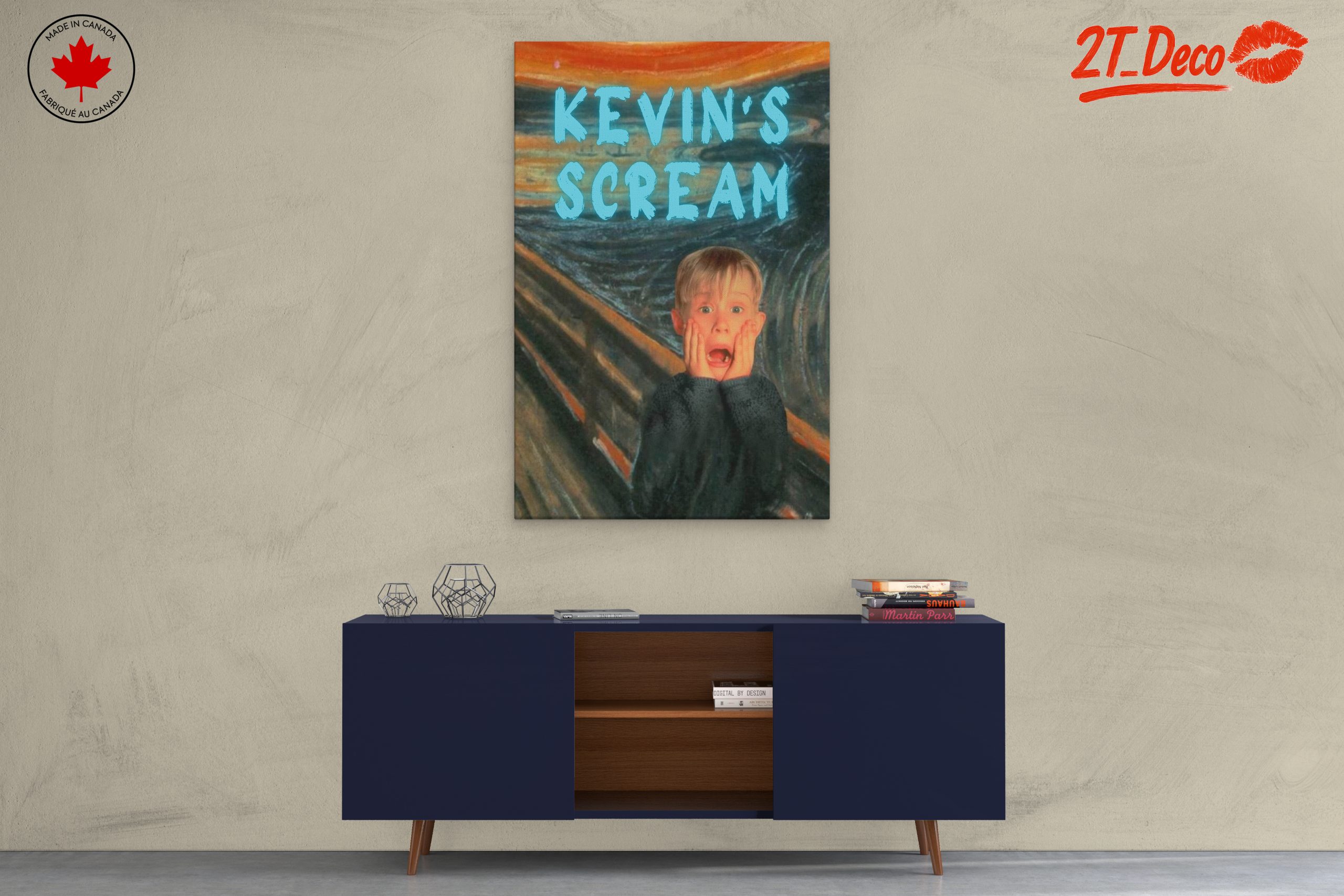 Kevin's Scream Art Inspired by The Scream - Image 3