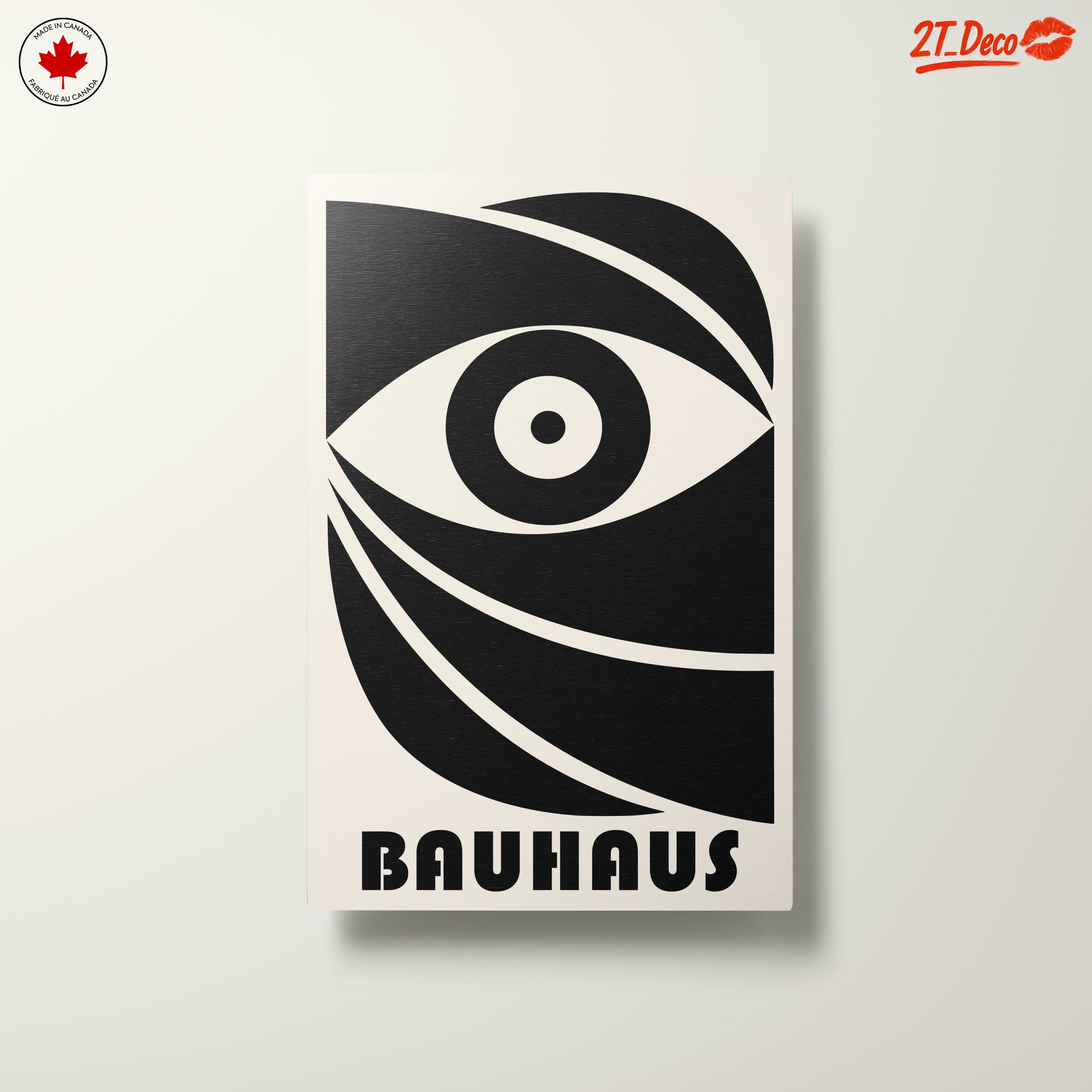 Bauhaus Geometric Art Featuring Eye Design - Image 10