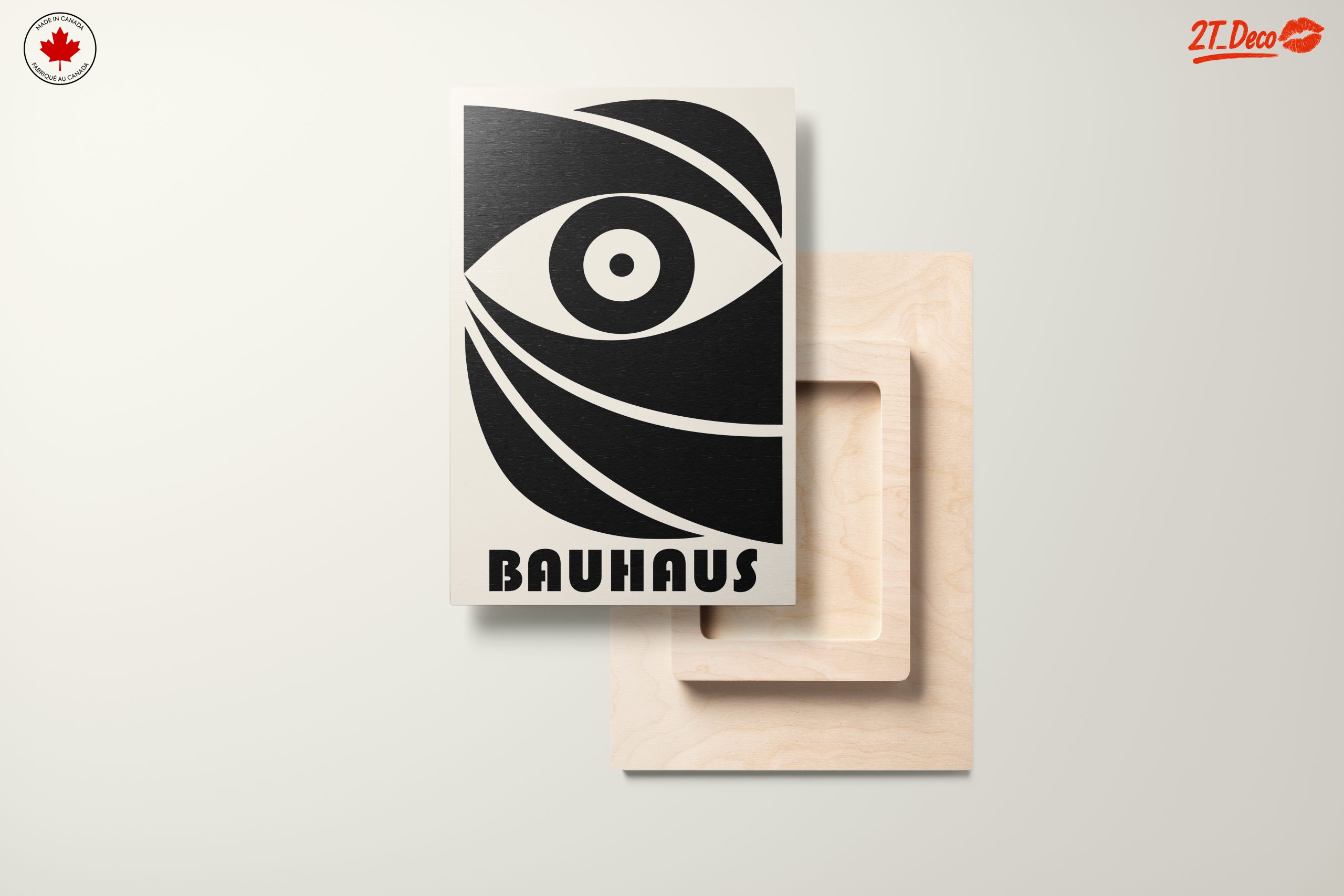 Bauhaus Geometric Art Featuring Eye Design - Image 11
