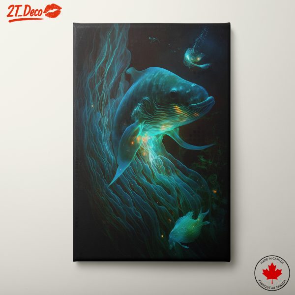 Vibrant Underwater Life Art