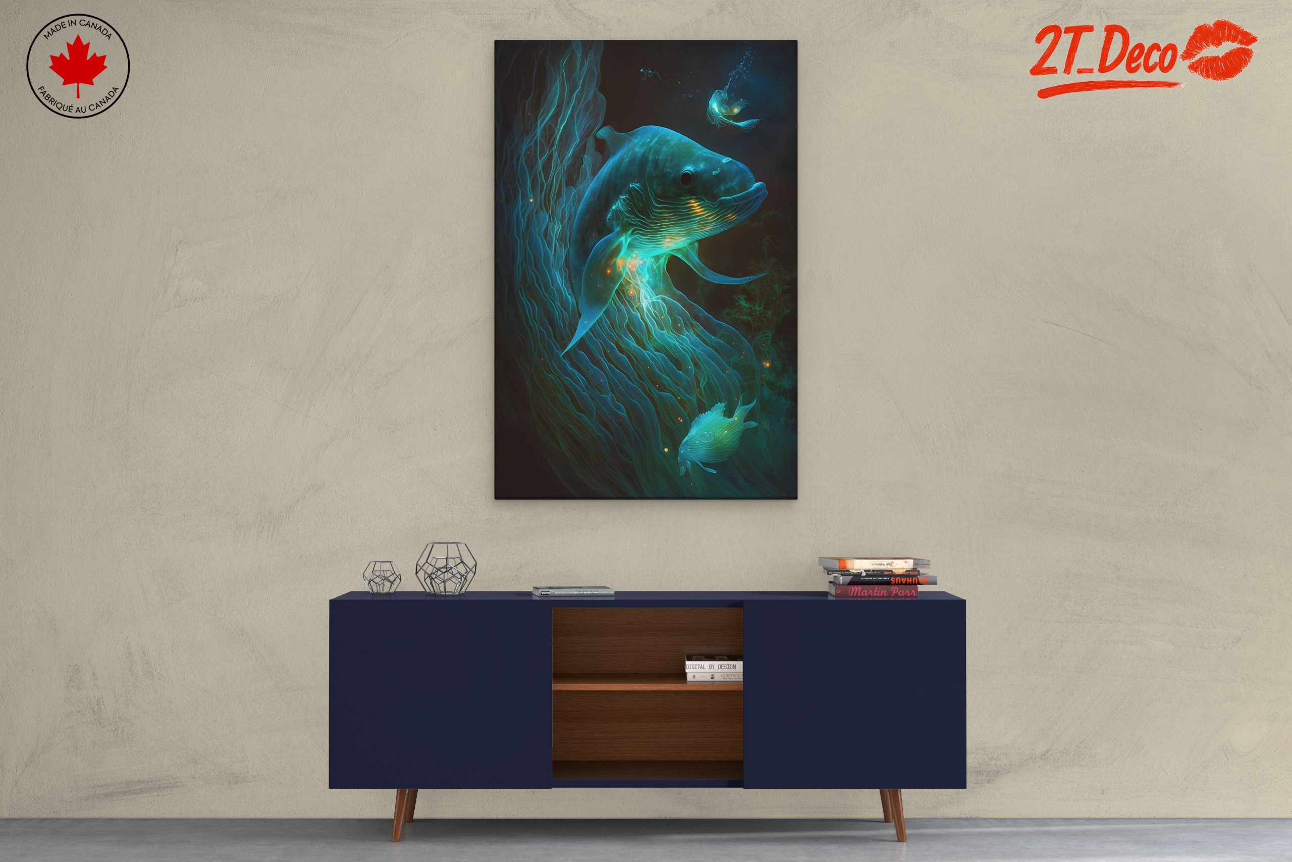 Vibrant Underwater Life Art - Image 3