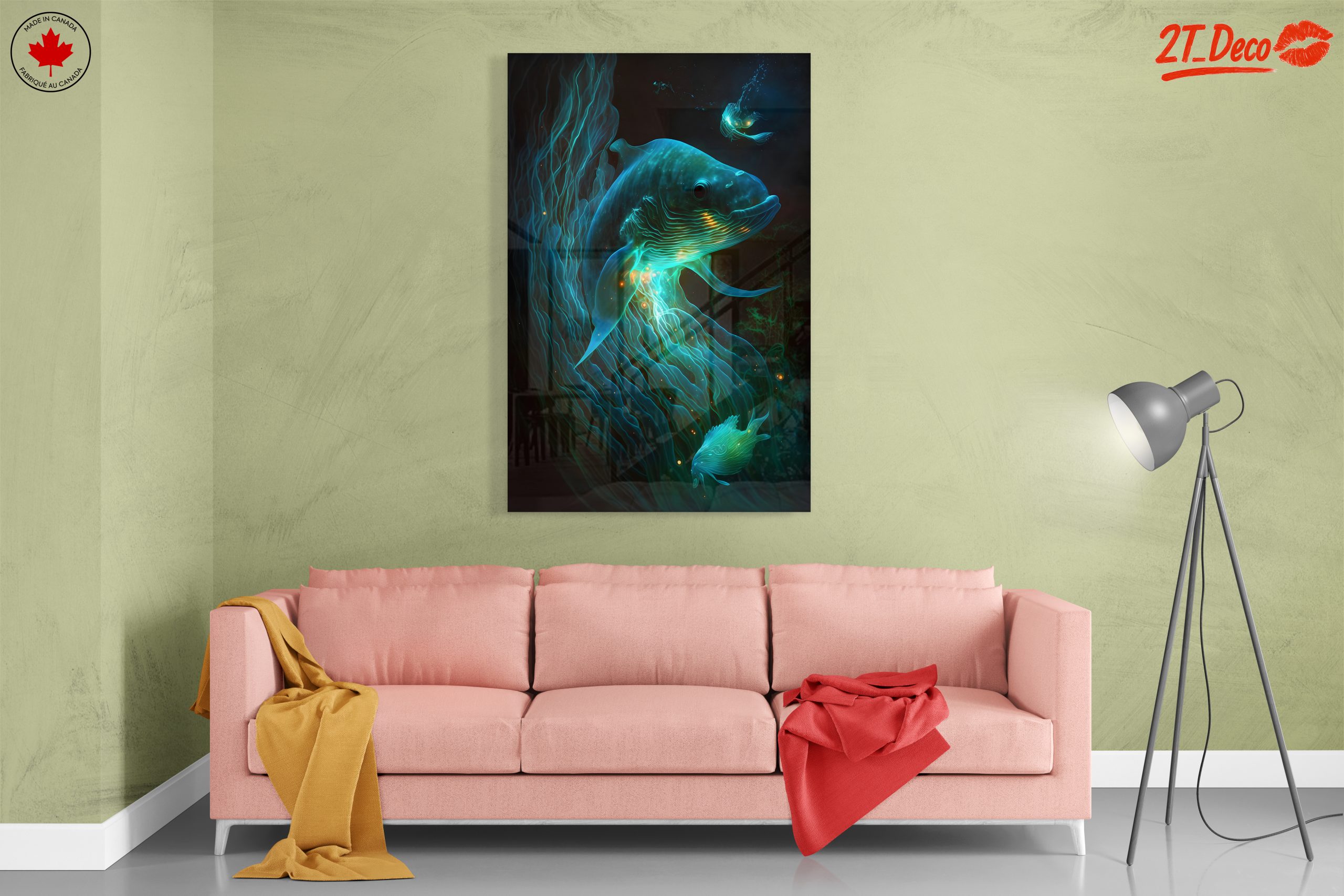 Vibrant Underwater Life Art - Image 7
