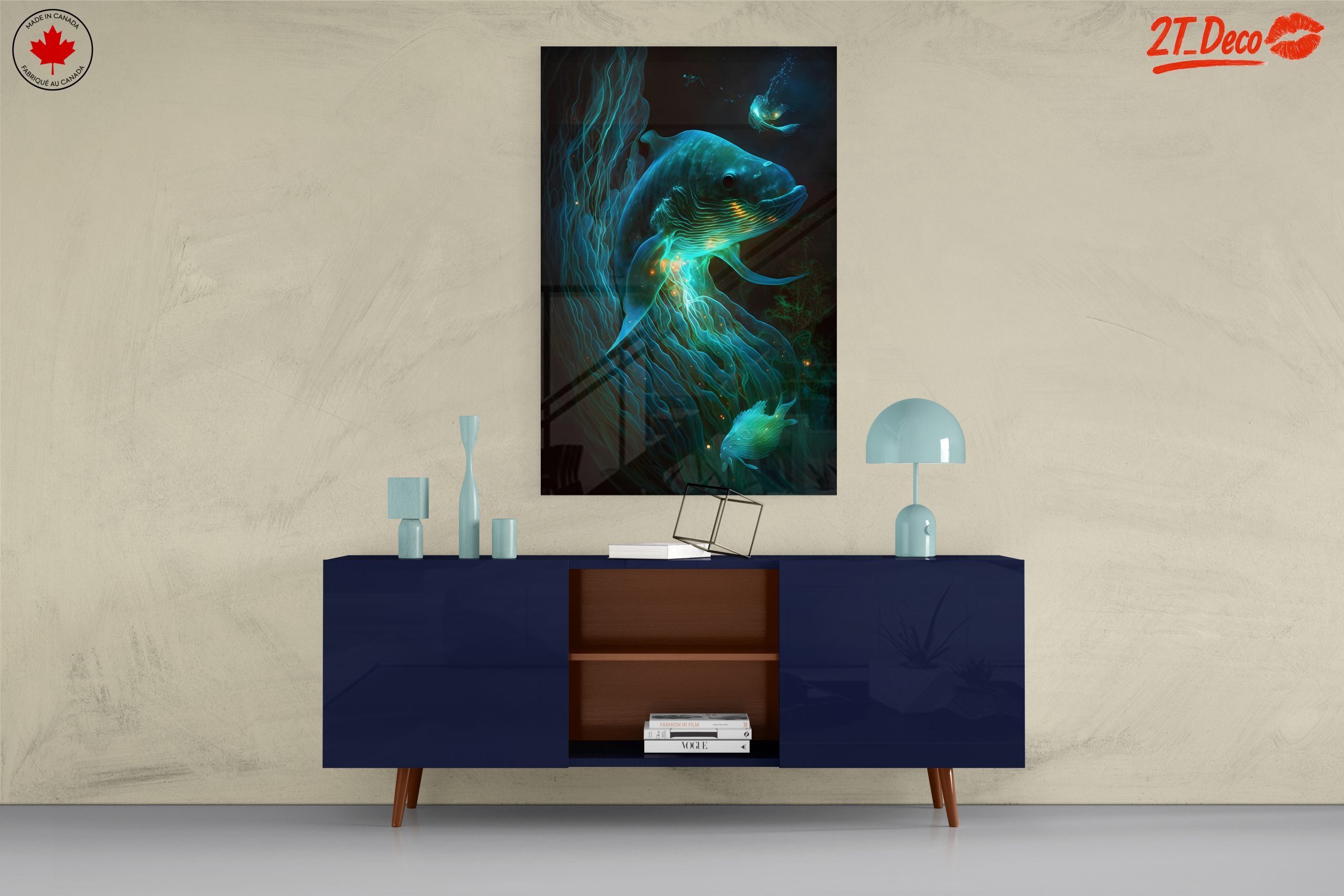 Vibrant Underwater Life Art - Image 8
