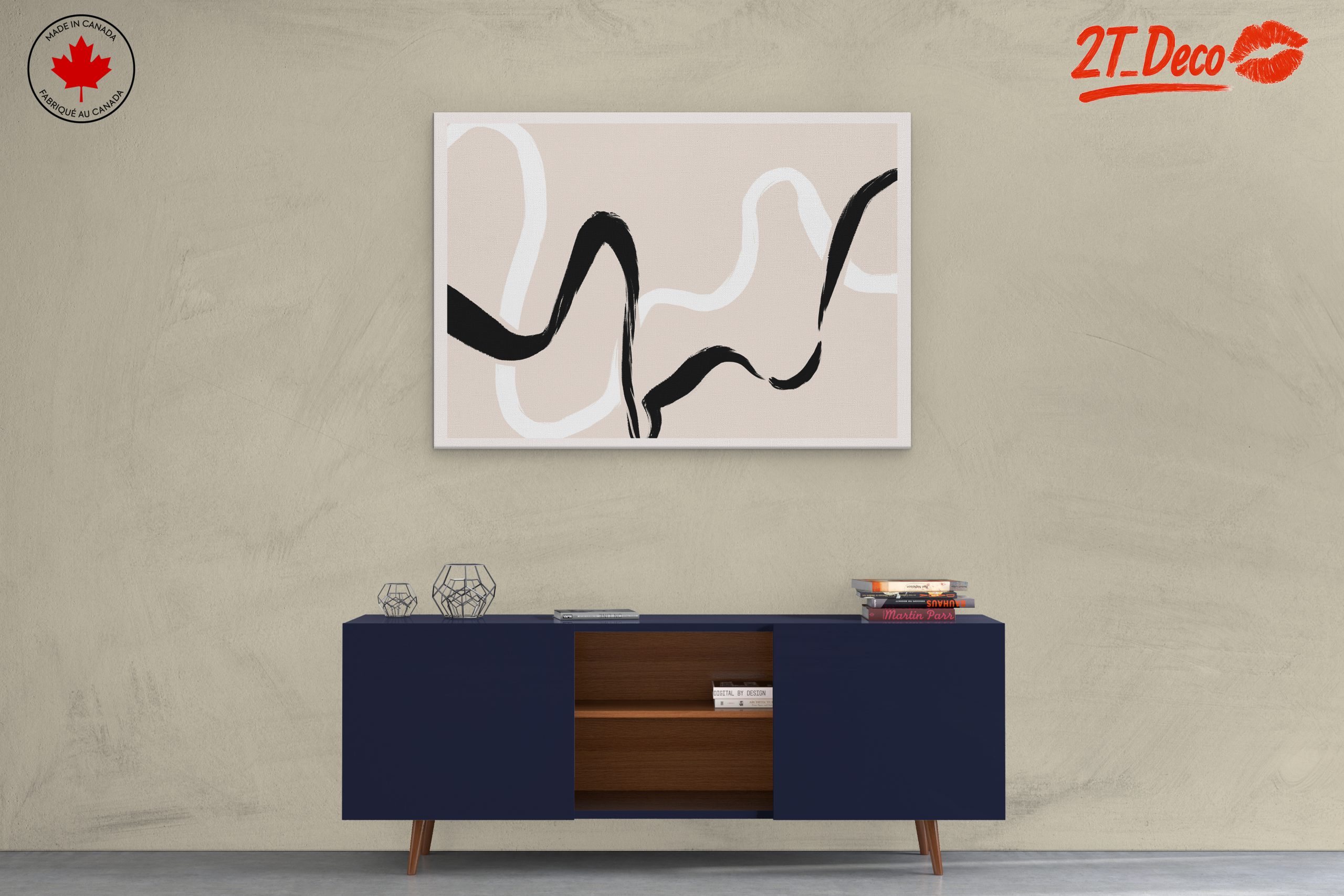 Dynamic Abstract Lines on Soft Background - Image 3