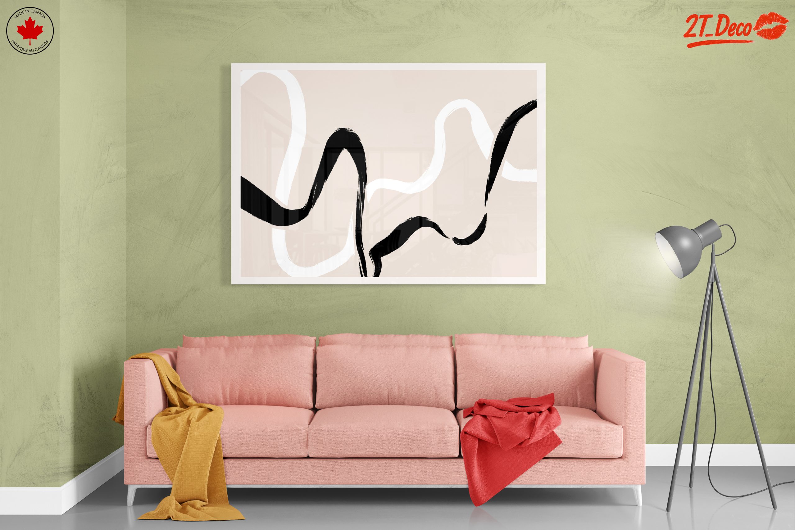 Dynamic Abstract Lines on Soft Background - Image 7