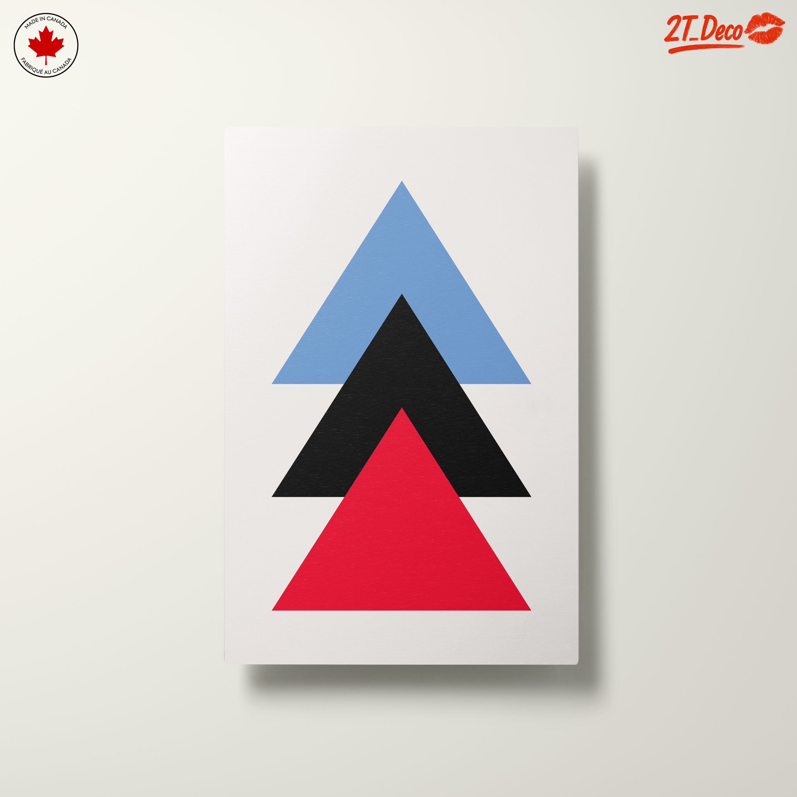 Geometric Color Block Design Art - Image 10