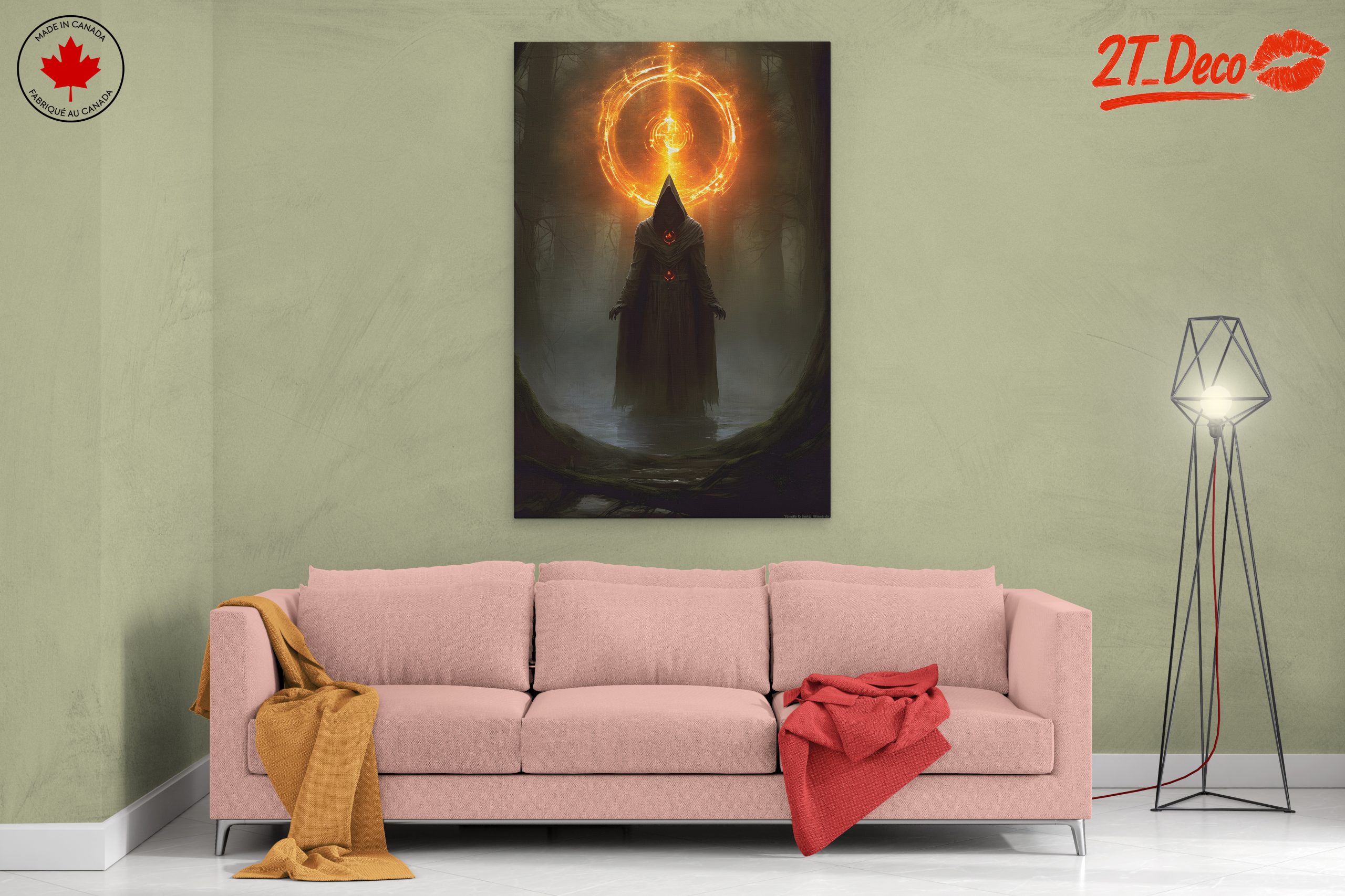 Mystical Fantasy Character in Enchanted Forest - Image 2