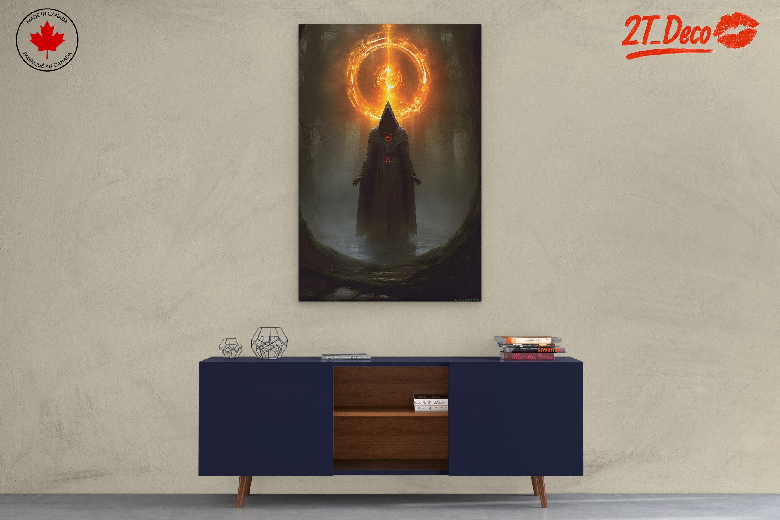 Mystical Fantasy Character in Enchanted Forest - Image 3