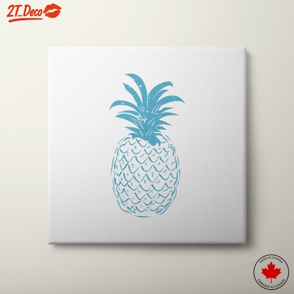 Stylized Pineapple Abstract Art 4