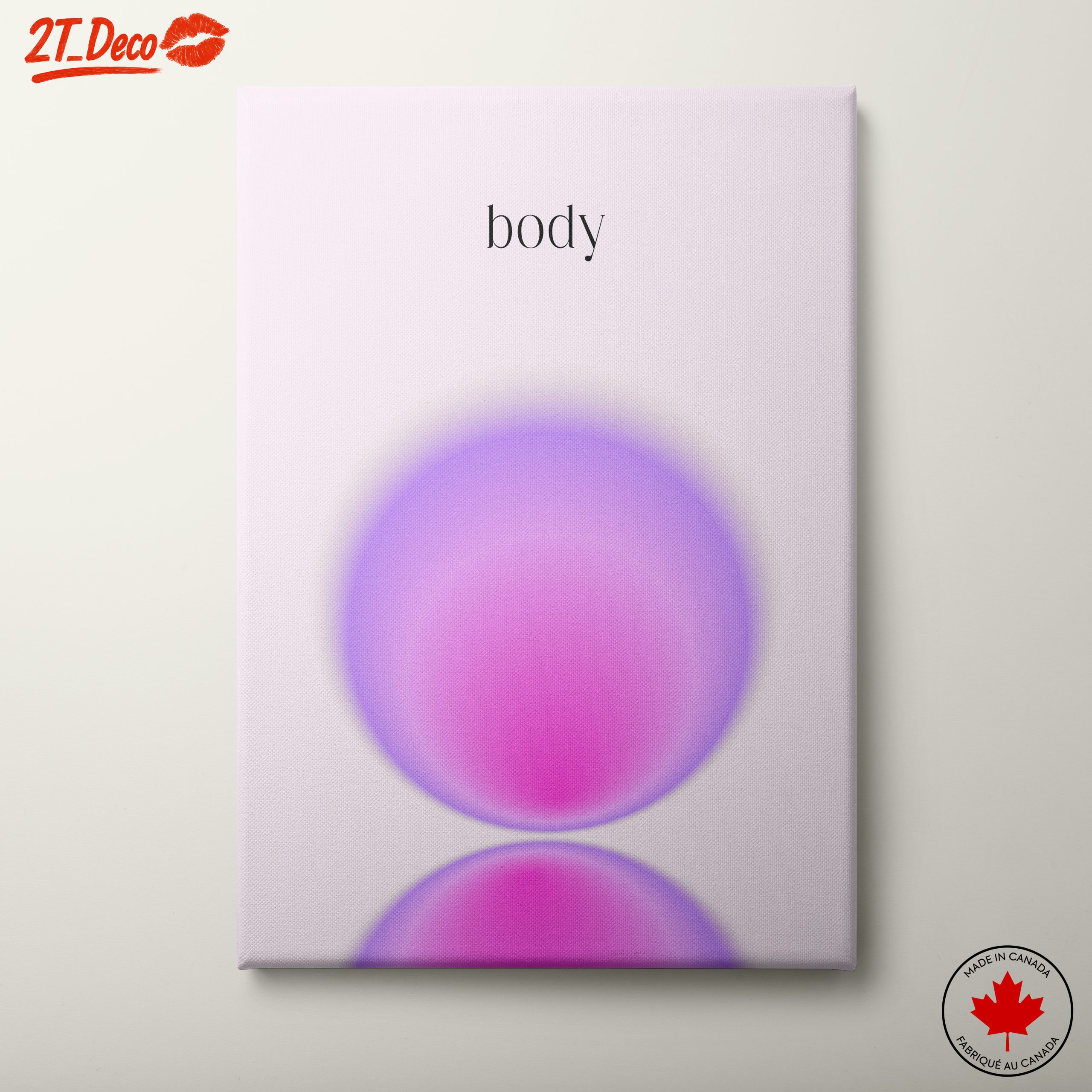 Abstract Body Shapes in Soft Pastels