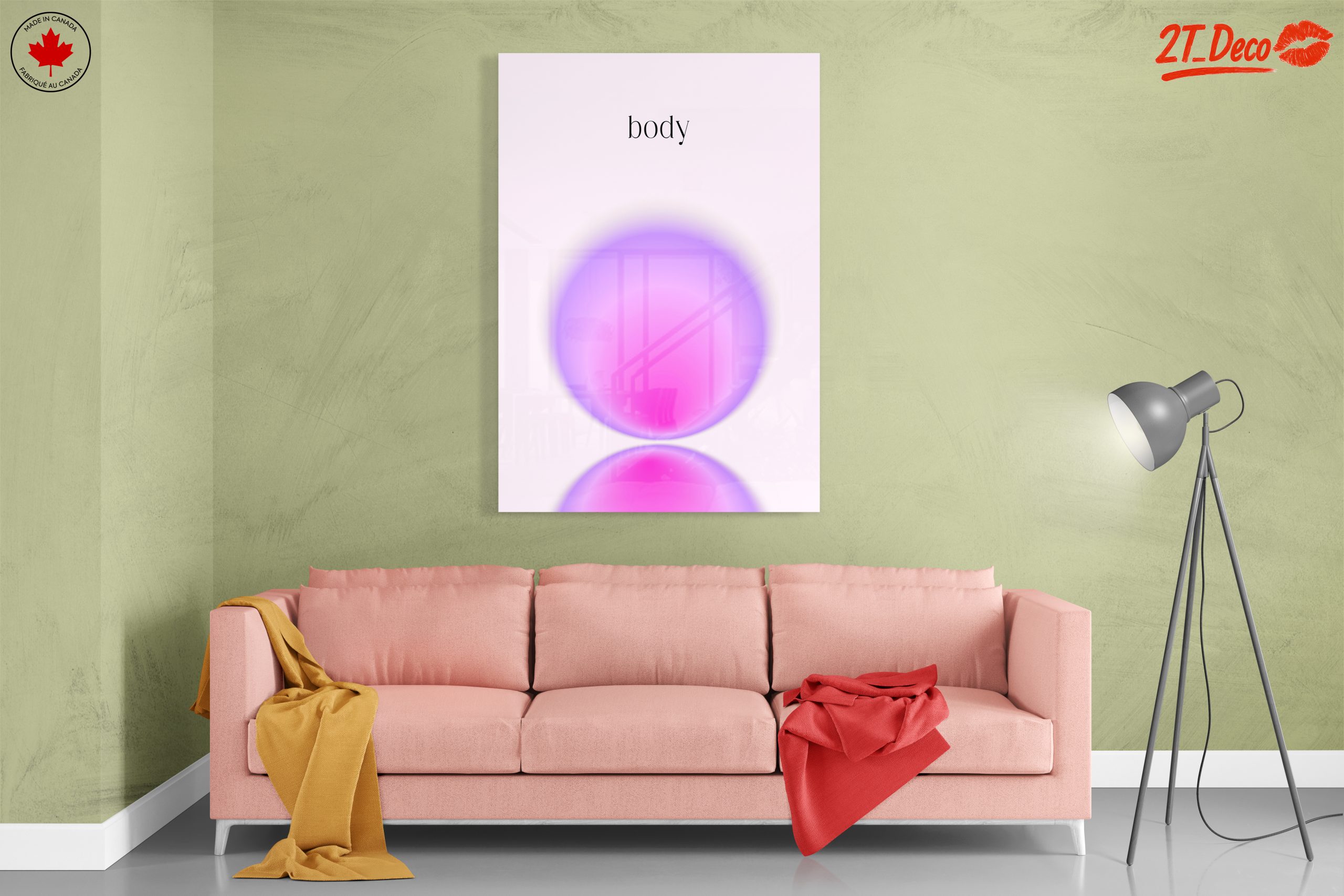 Abstract Body Shapes in Soft Pastels - Image 7