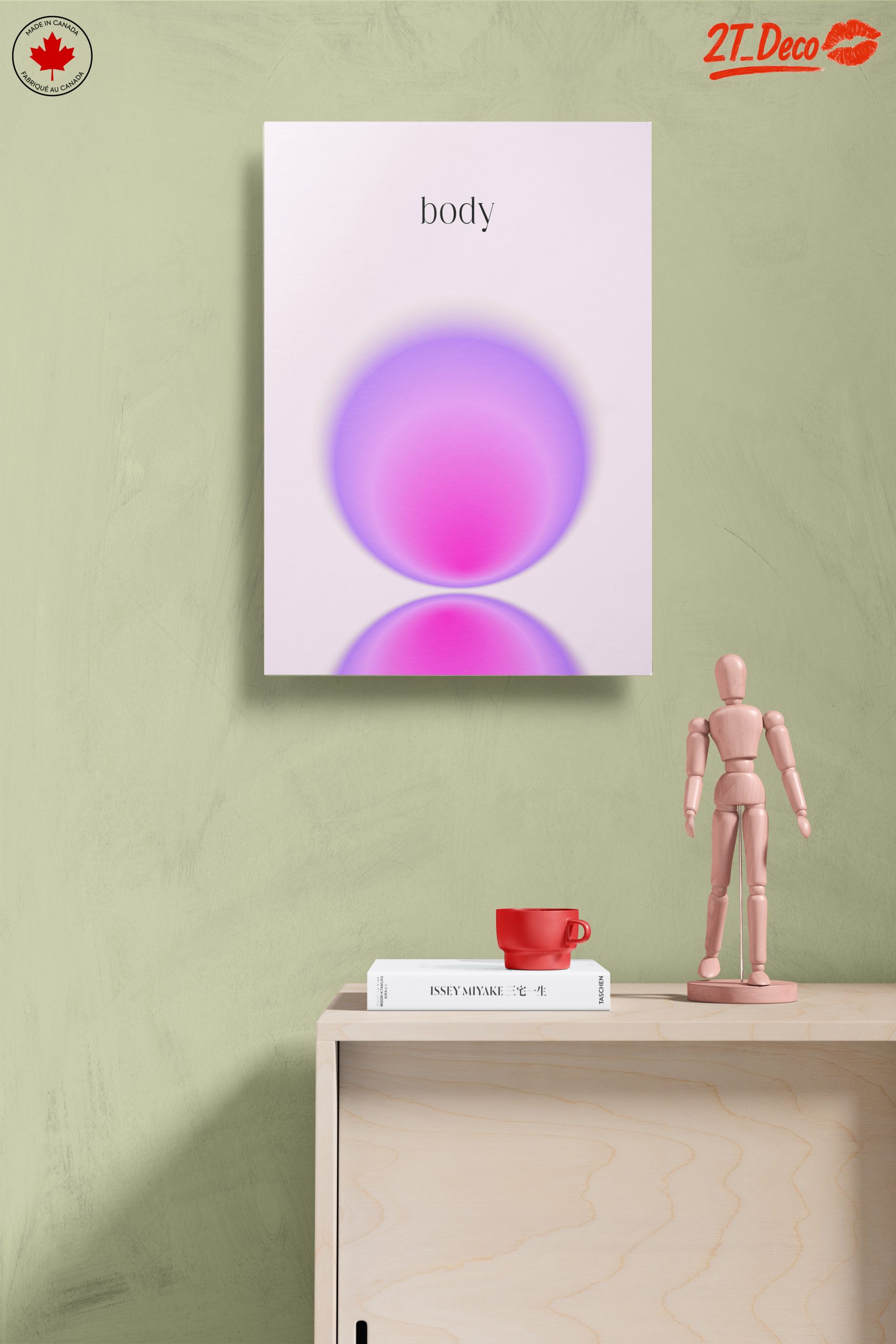 Abstract Body Shapes in Soft Pastels - Image 14