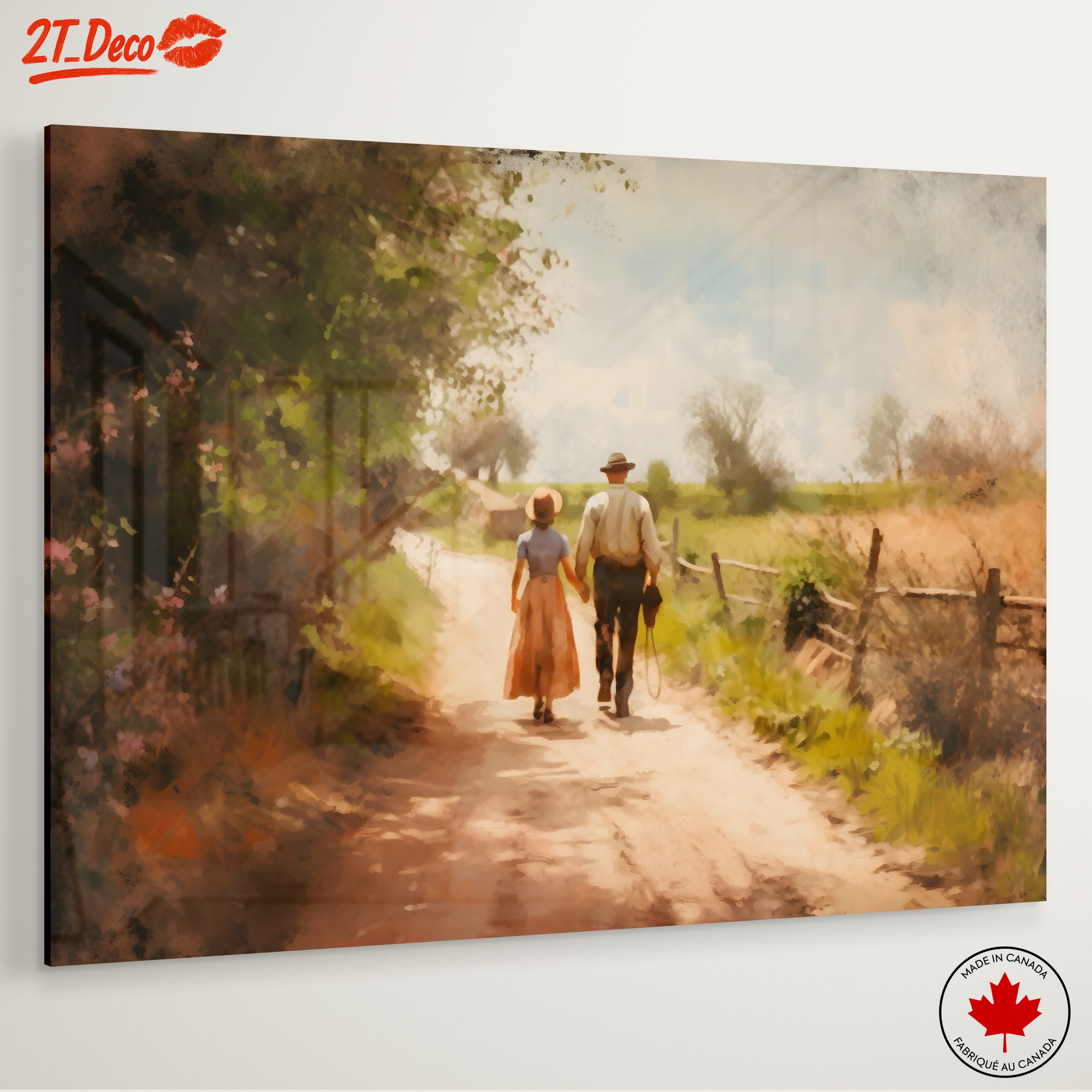 Contemporary Couple Walking in Nature - Image 6