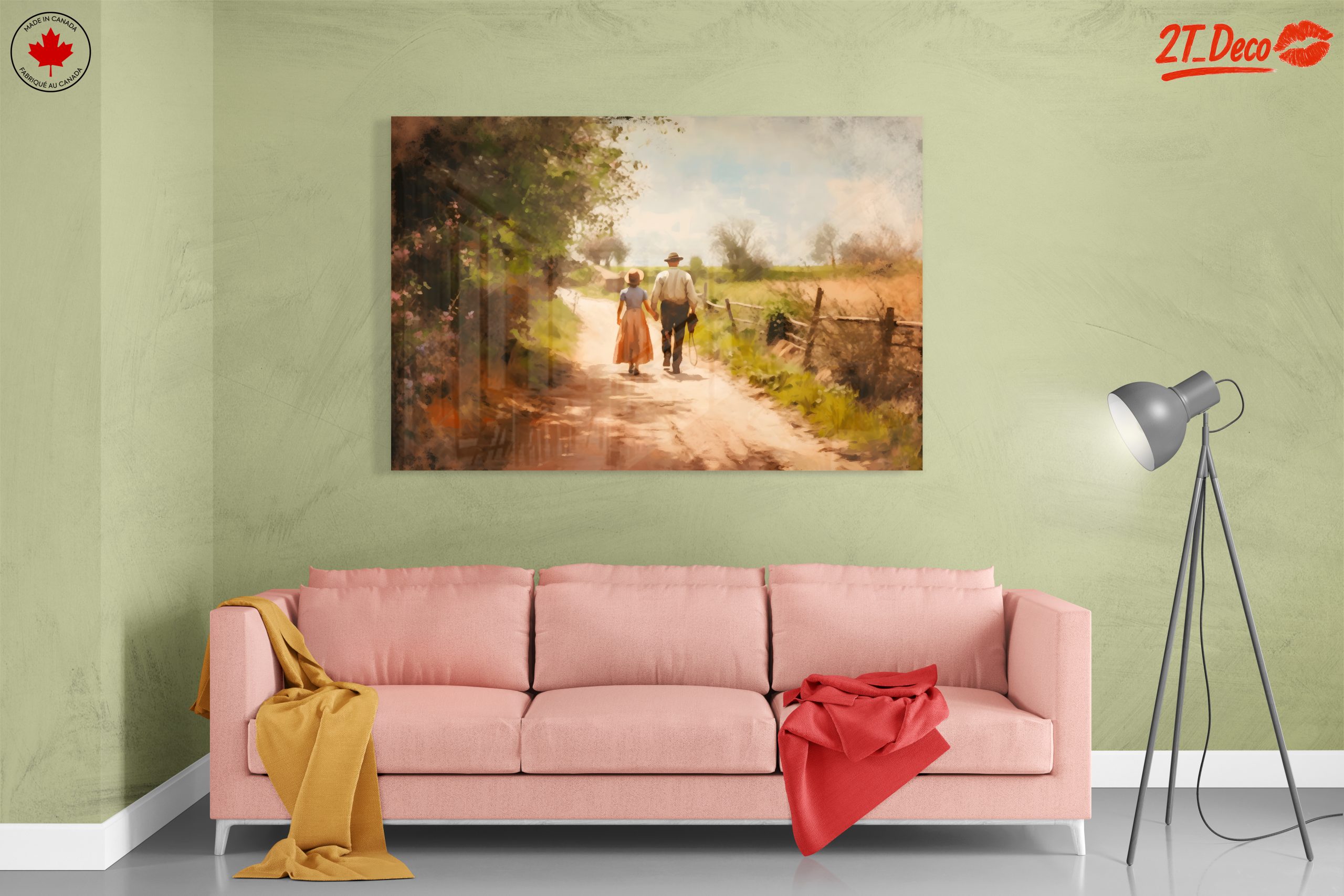 Contemporary Couple Walking in Nature - Image 7