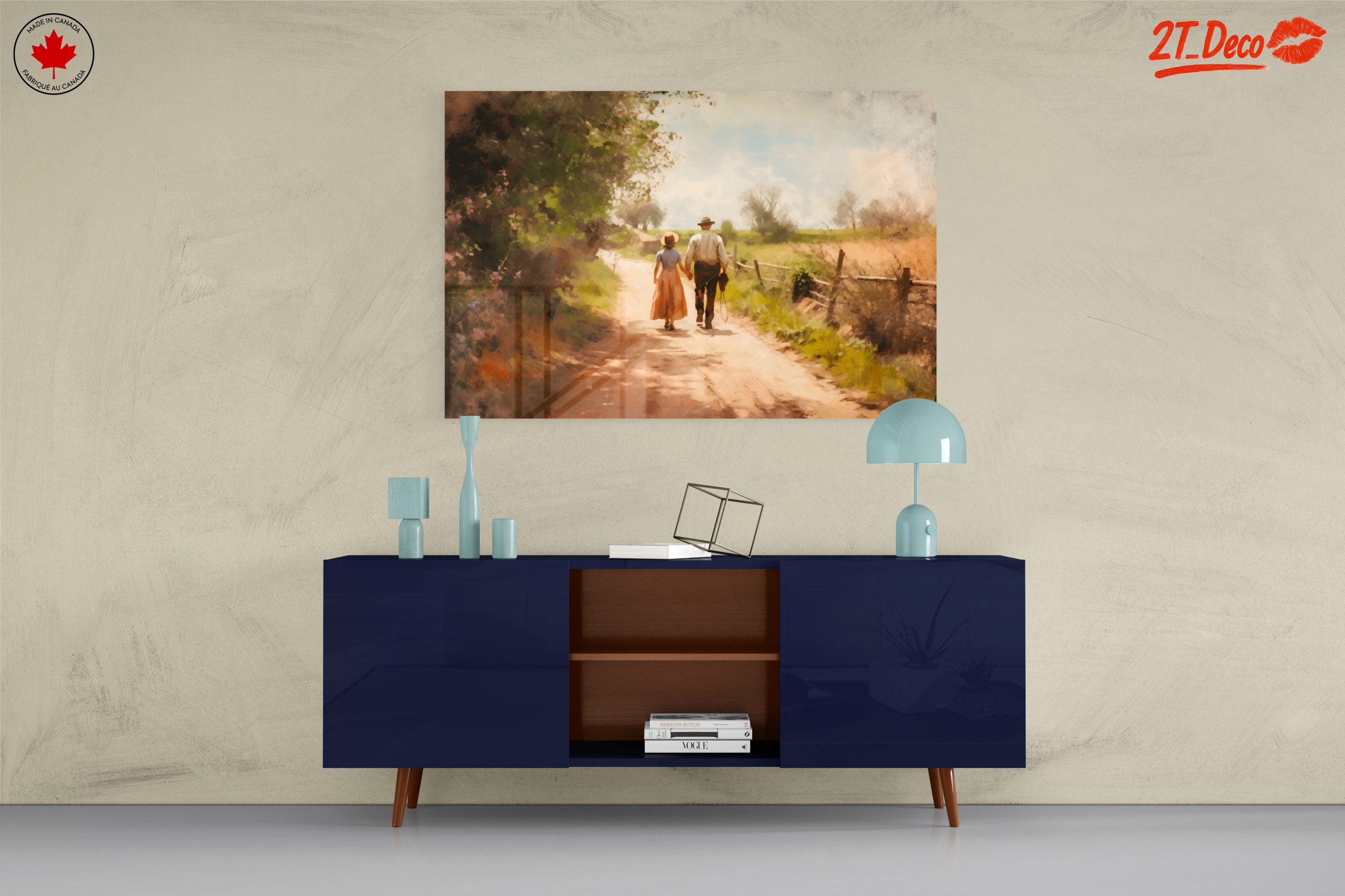 Contemporary Couple Walking in Nature - Image 8