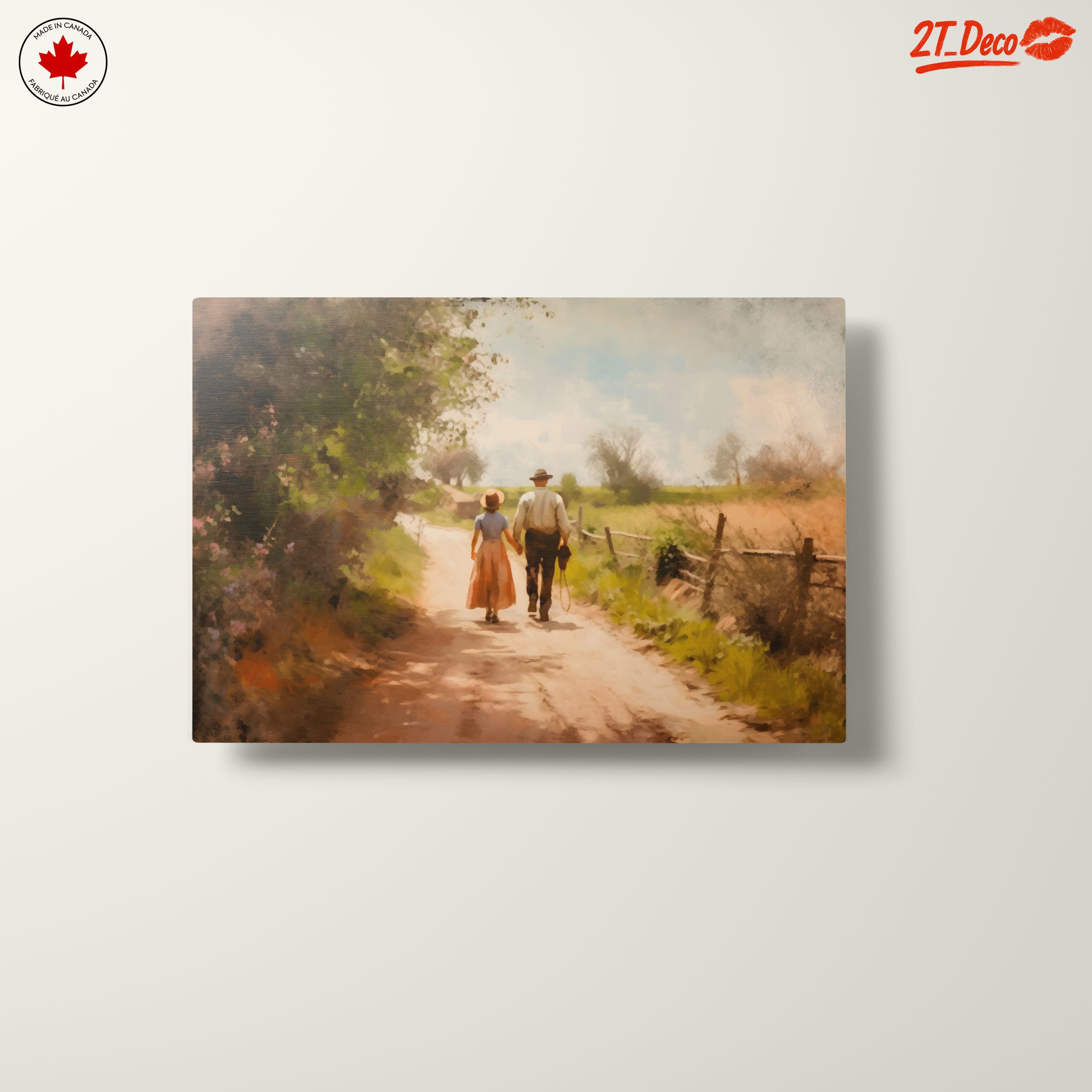 Contemporary Couple Walking in Nature - Image 10