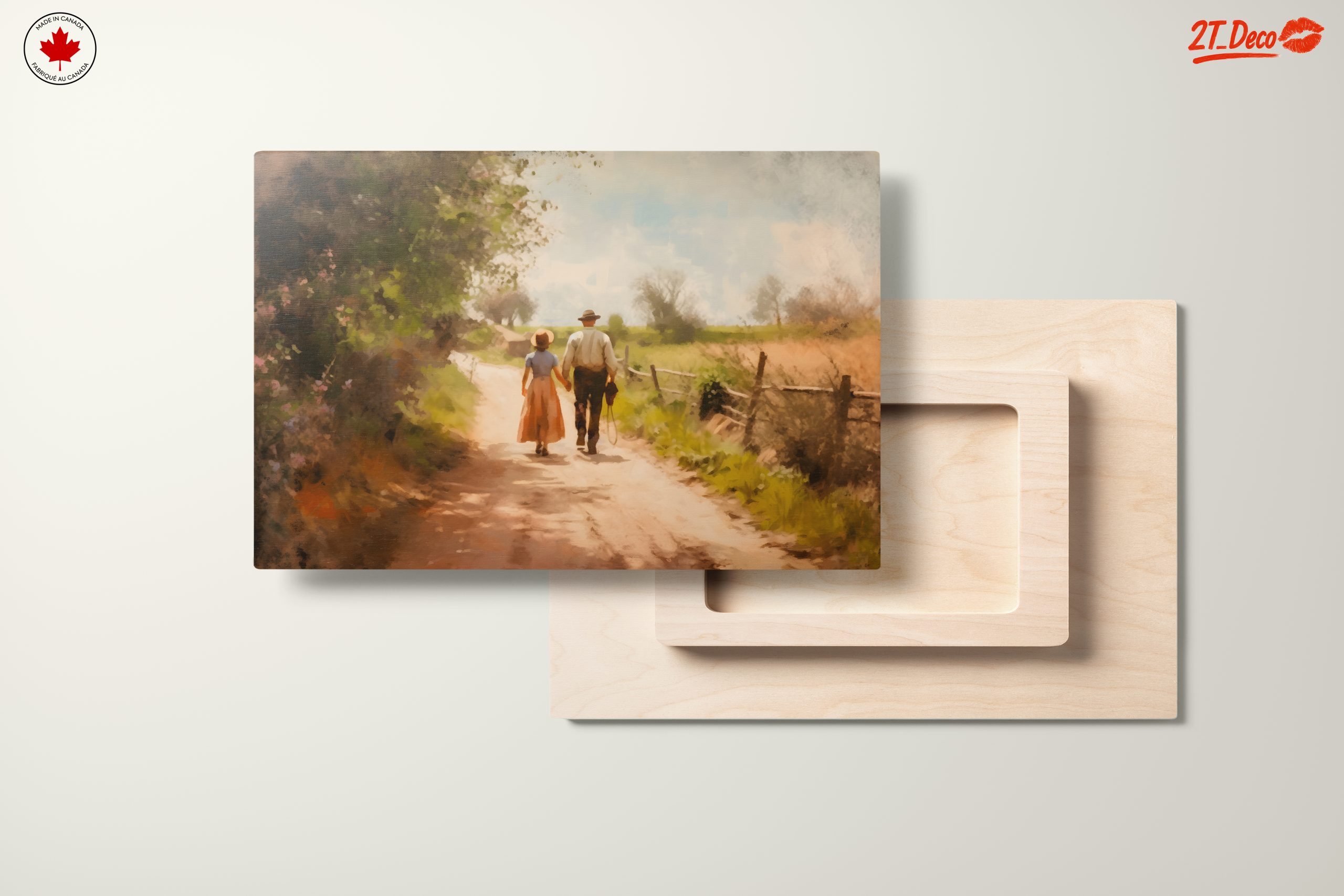 Contemporary Couple Walking in Nature - Image 11