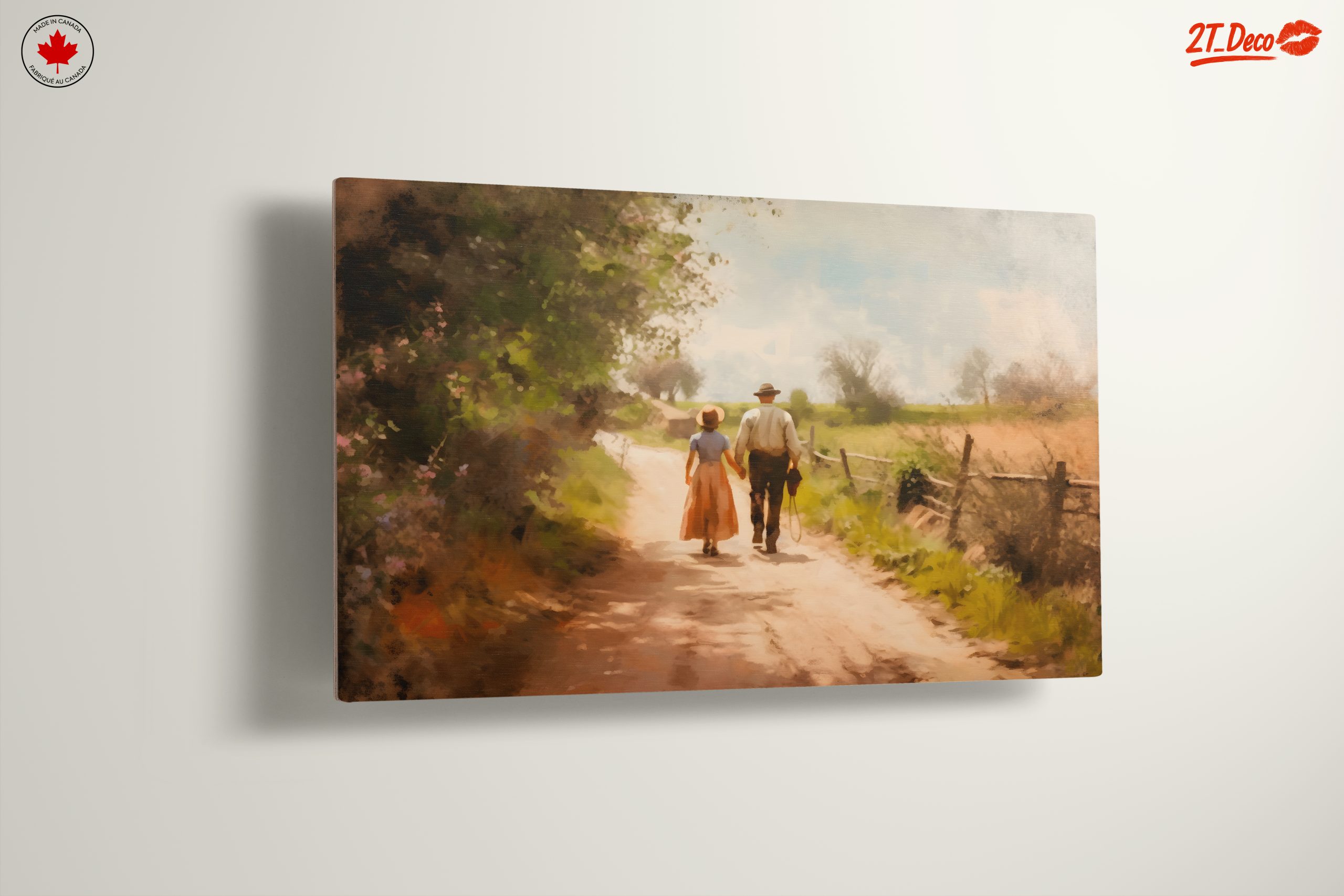 Contemporary Couple Walking in Nature - Image 13