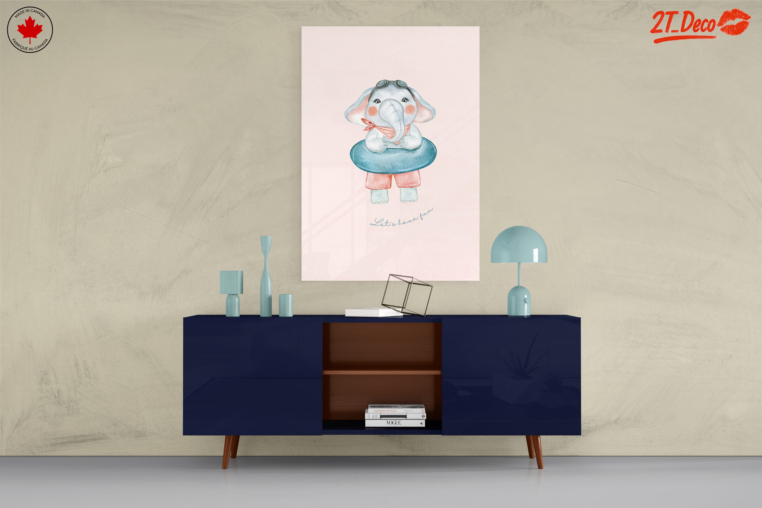 Adorable Elephant Character in Swim Ring - Image 8