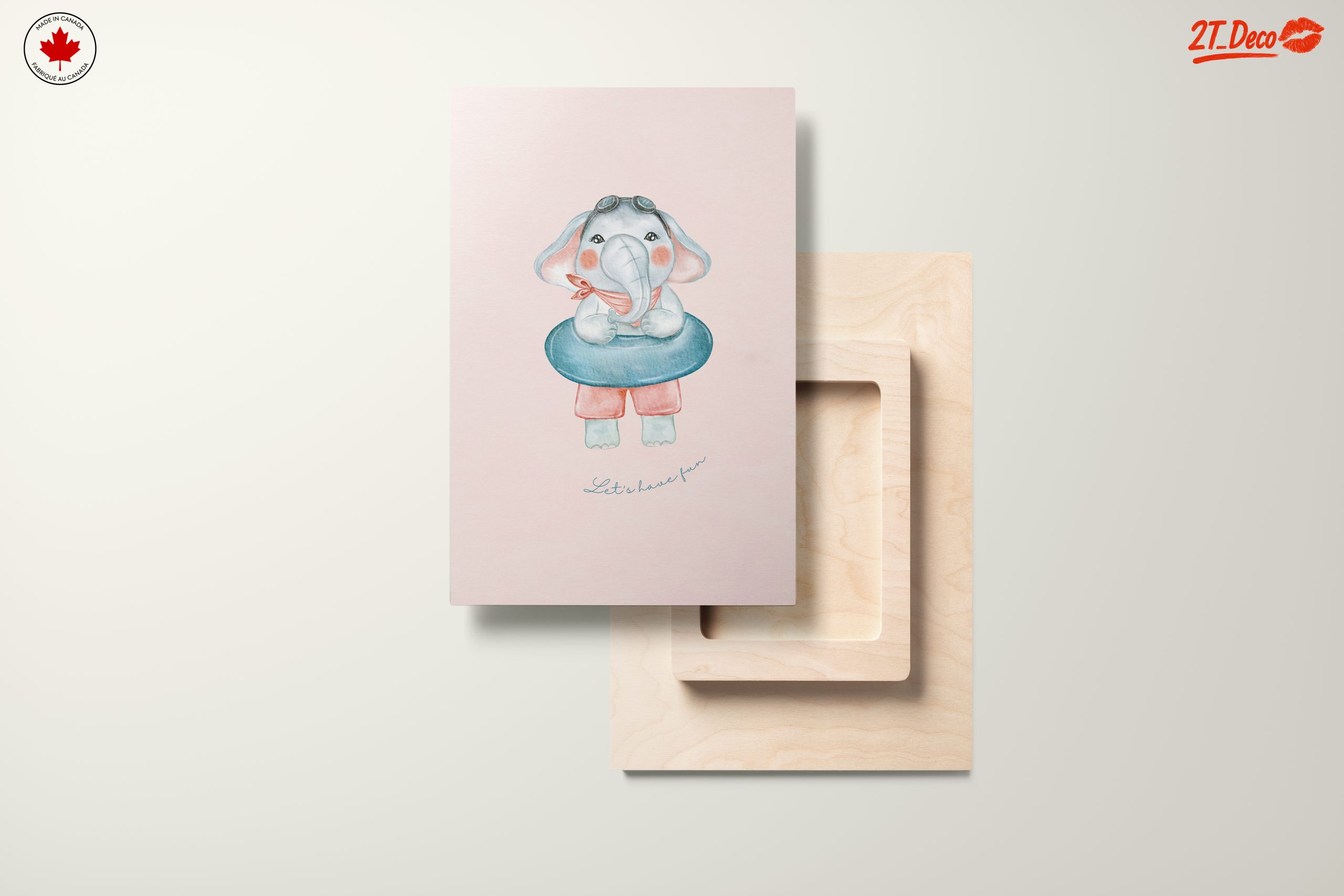Adorable Elephant Character in Swim Ring - Image 11