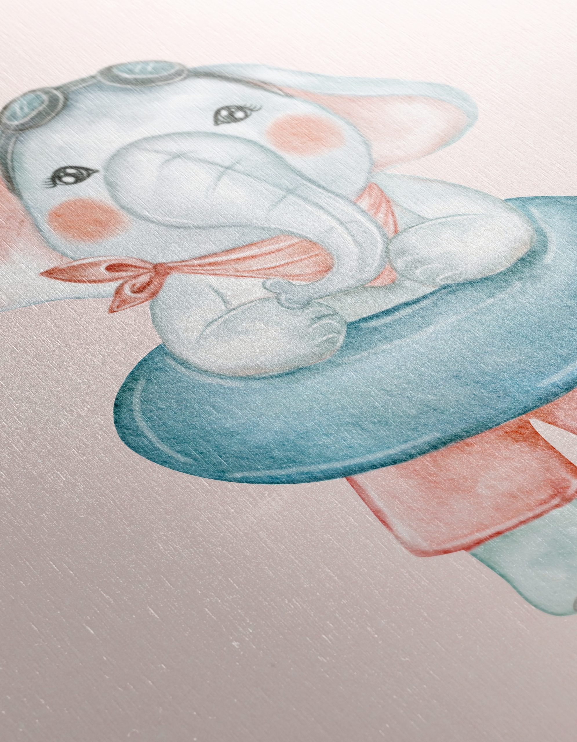 Adorable Elephant Character in Swim Ring - Image 12