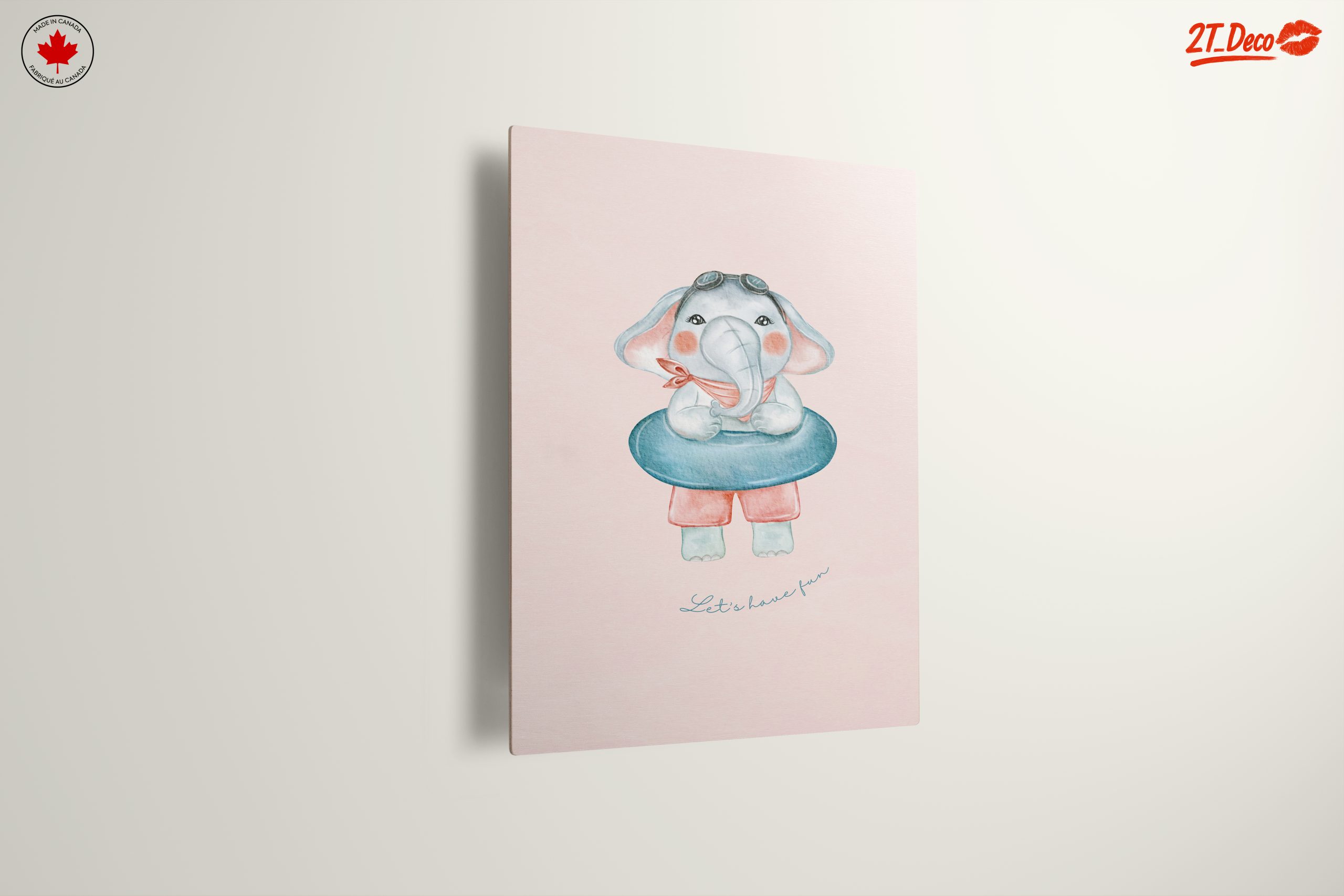 Adorable Elephant Character in Swim Ring - Image 13