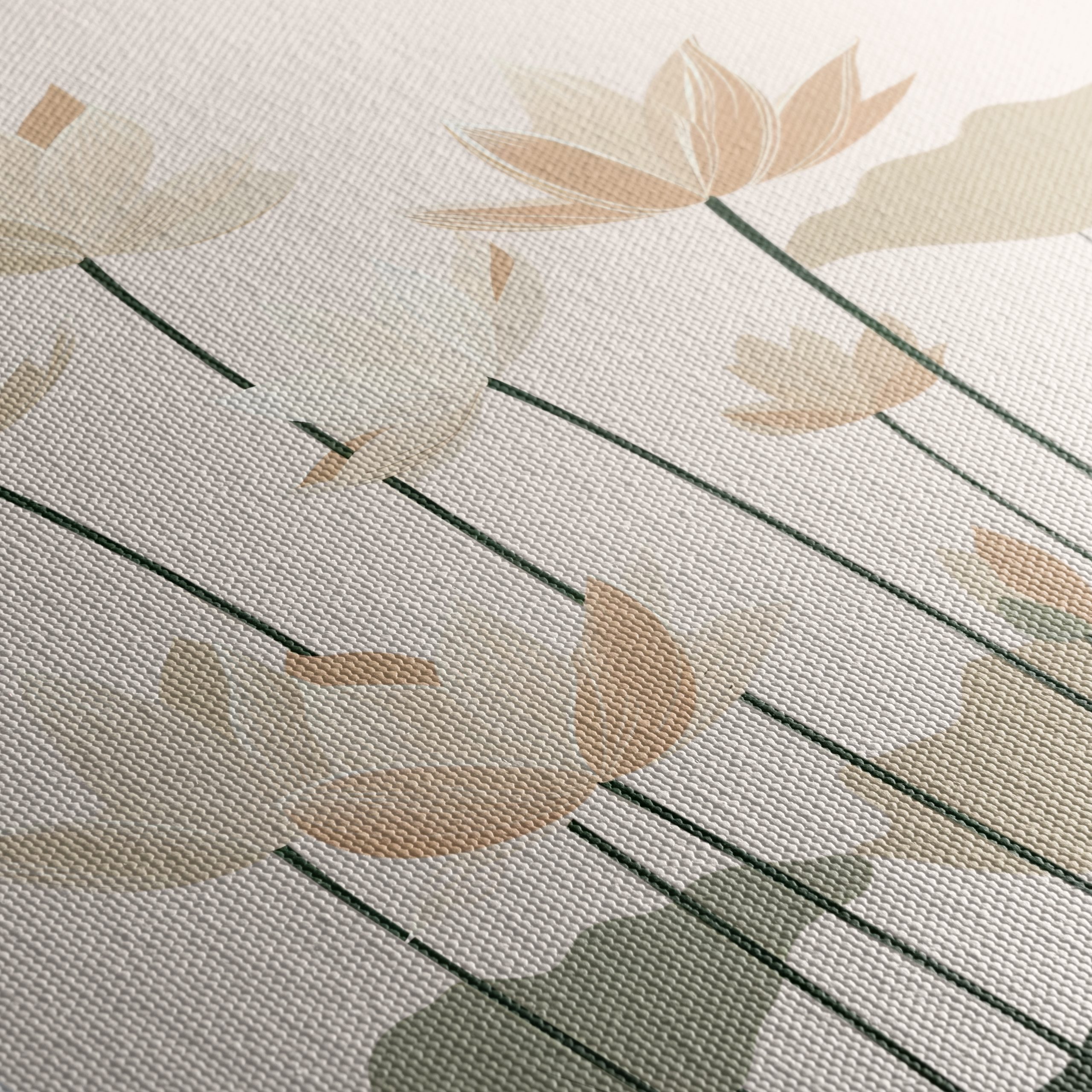 Elegant Botanical Garden Art - Image 5