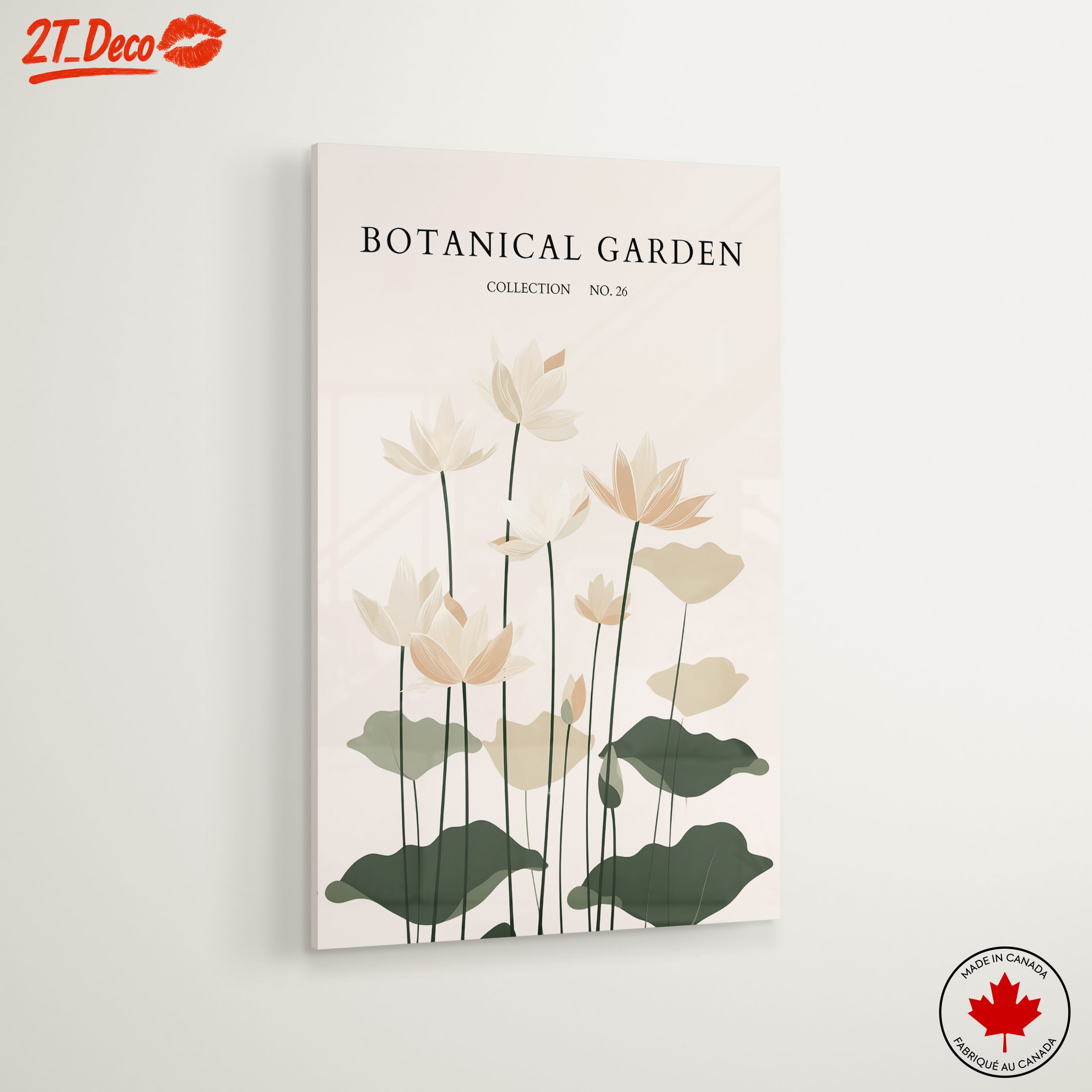 Elegant Botanical Garden Art - Image 6