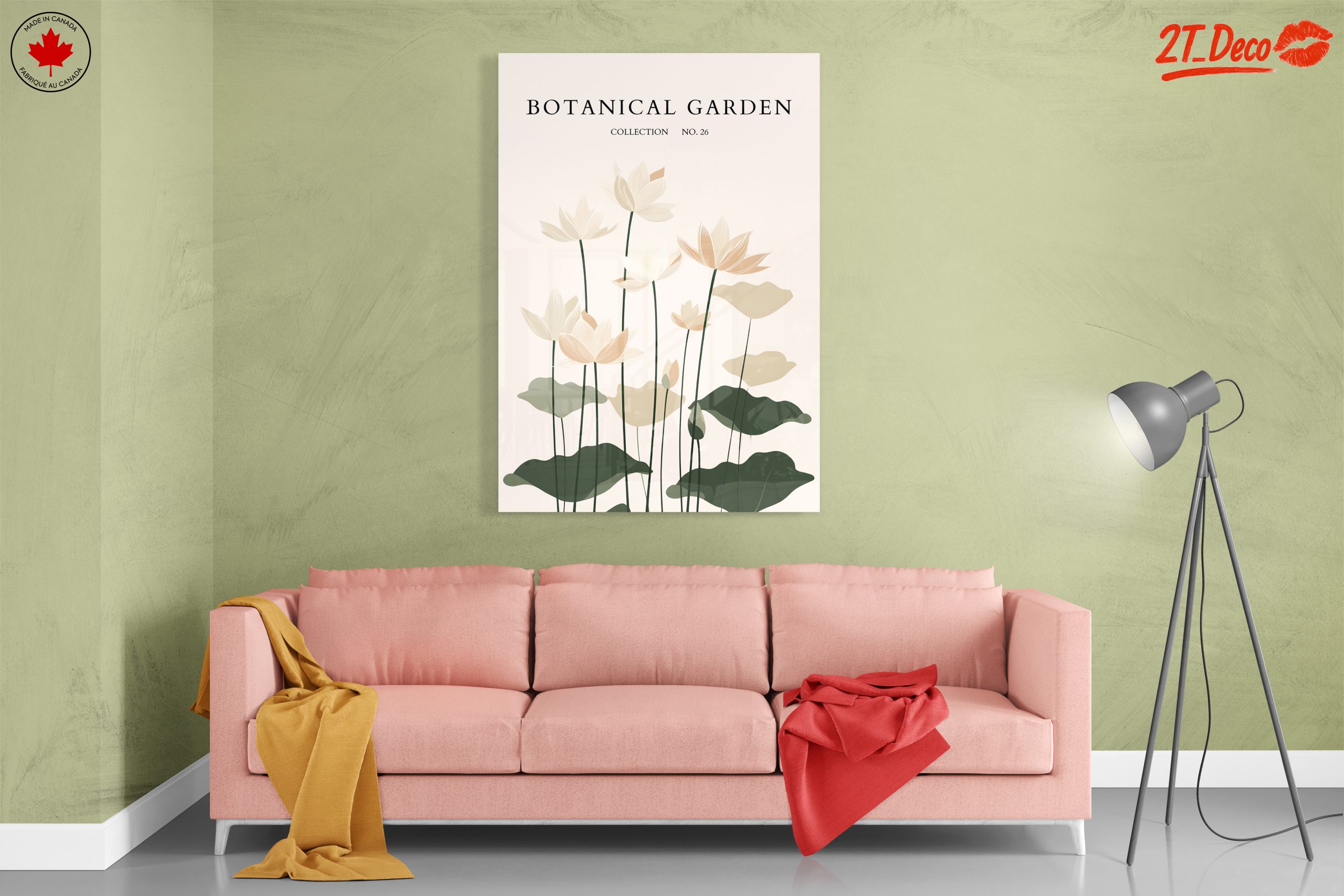 Elegant Botanical Garden Art - Image 7