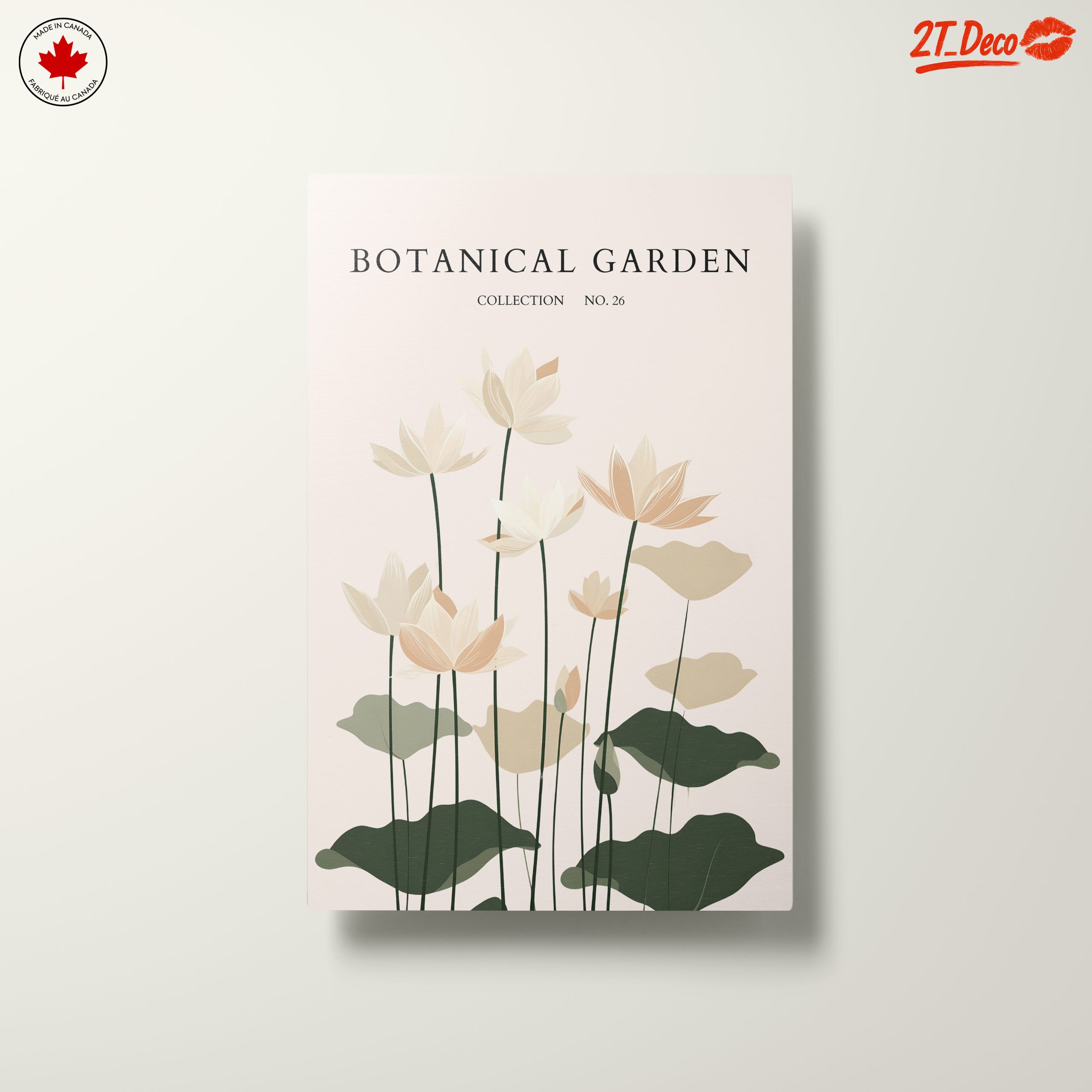 Elegant Botanical Garden Art - Image 10