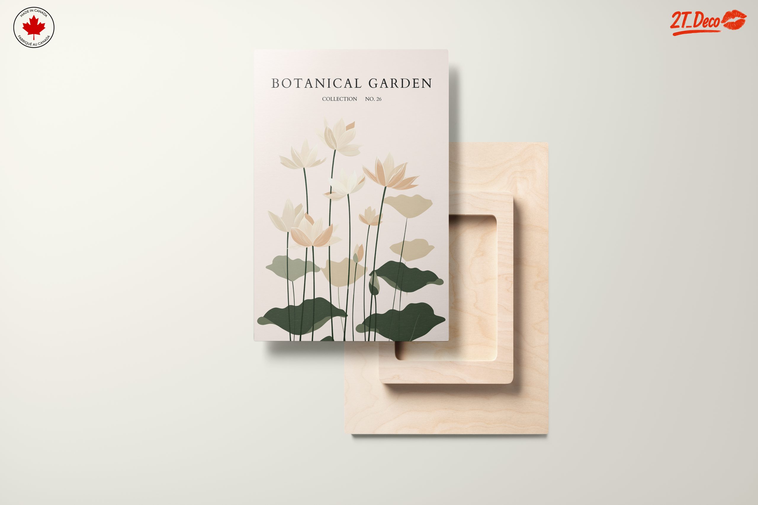 Elegant Botanical Garden Art - Image 11