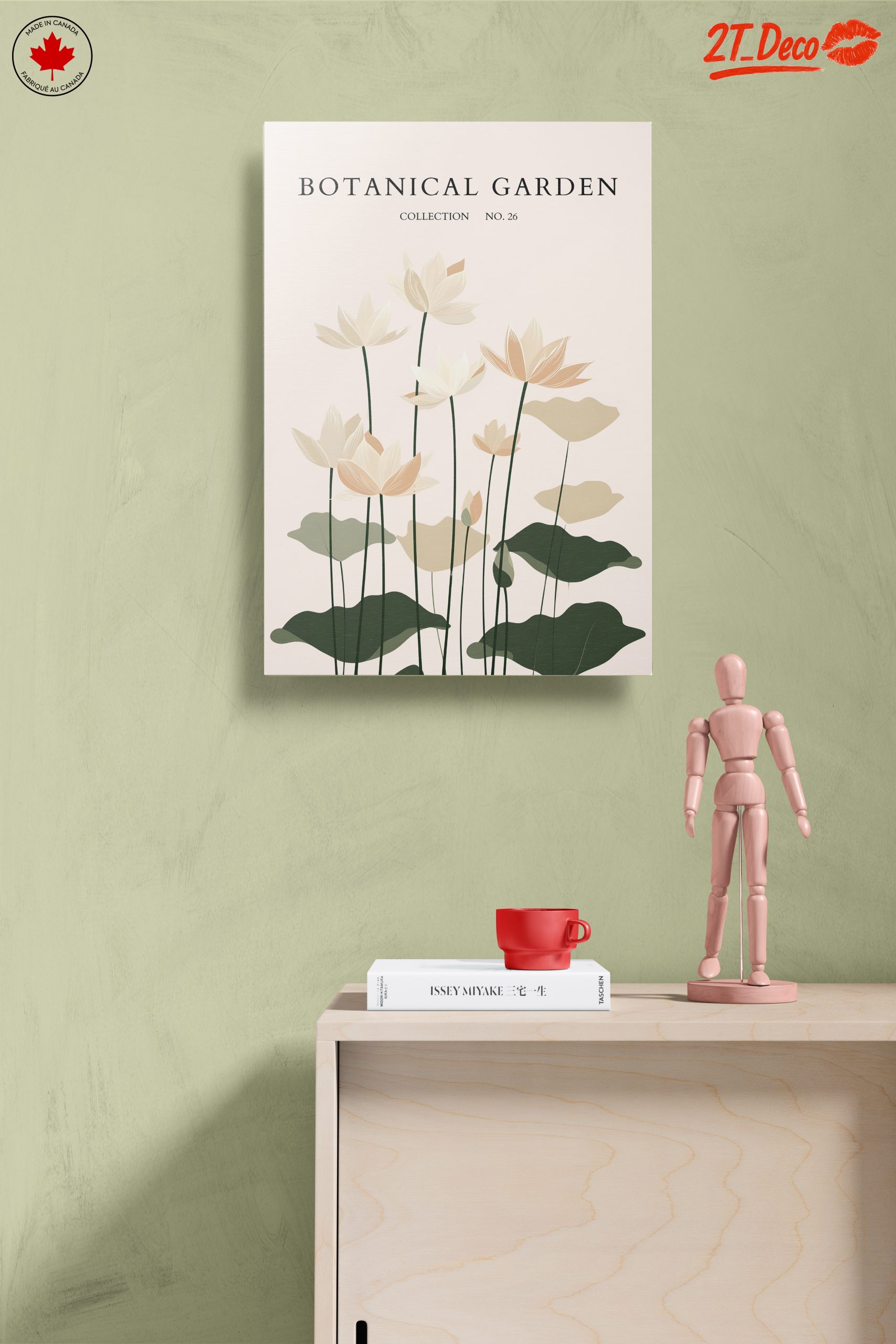 Elegant Botanical Garden Art - Image 14