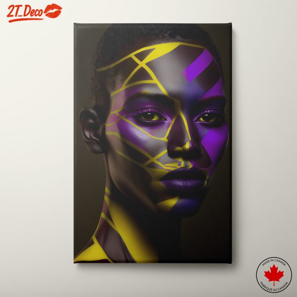 Vibrant Contemporary Cultural Figure Art