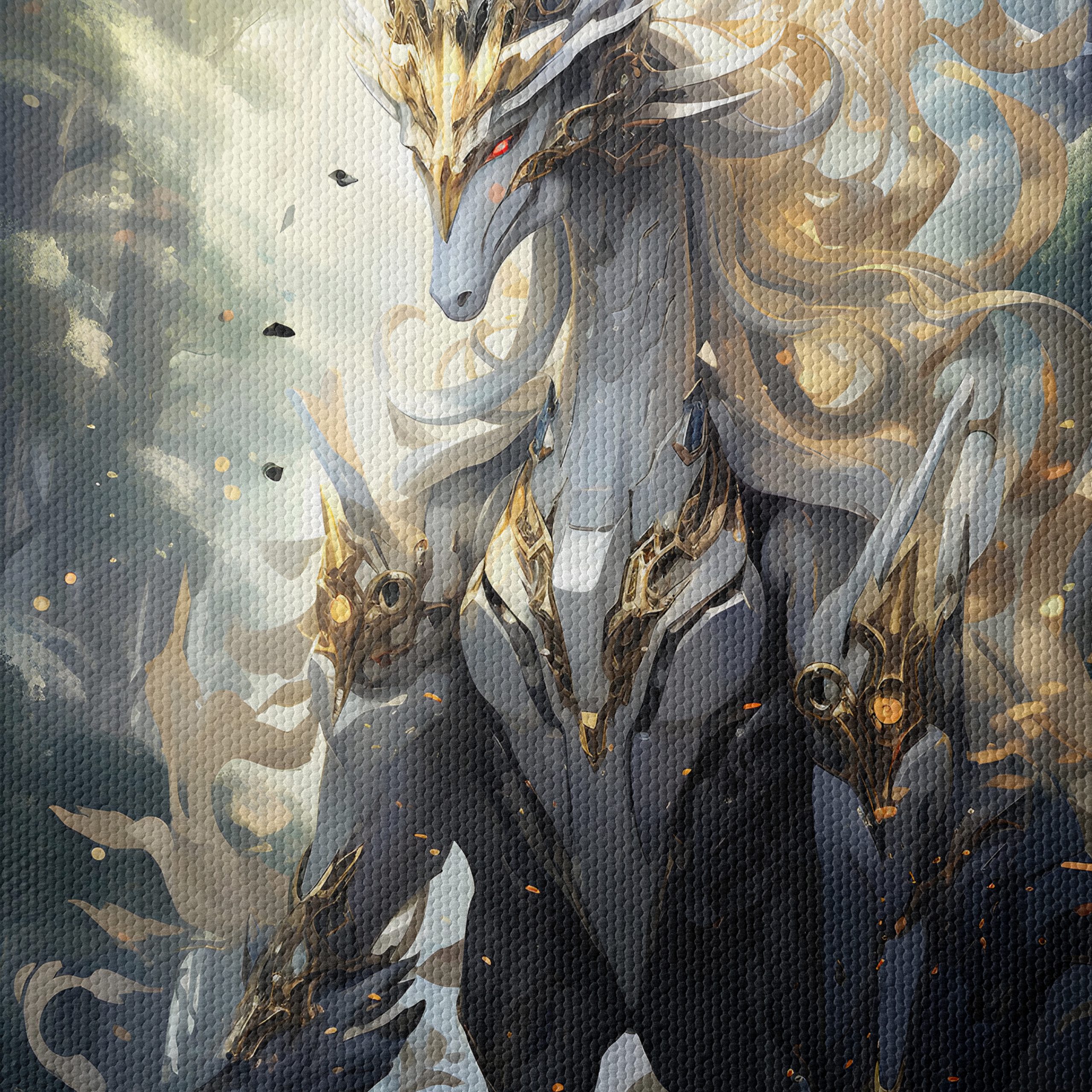 Majestic Fantasy Creature in Enchanted Forest - Image 4