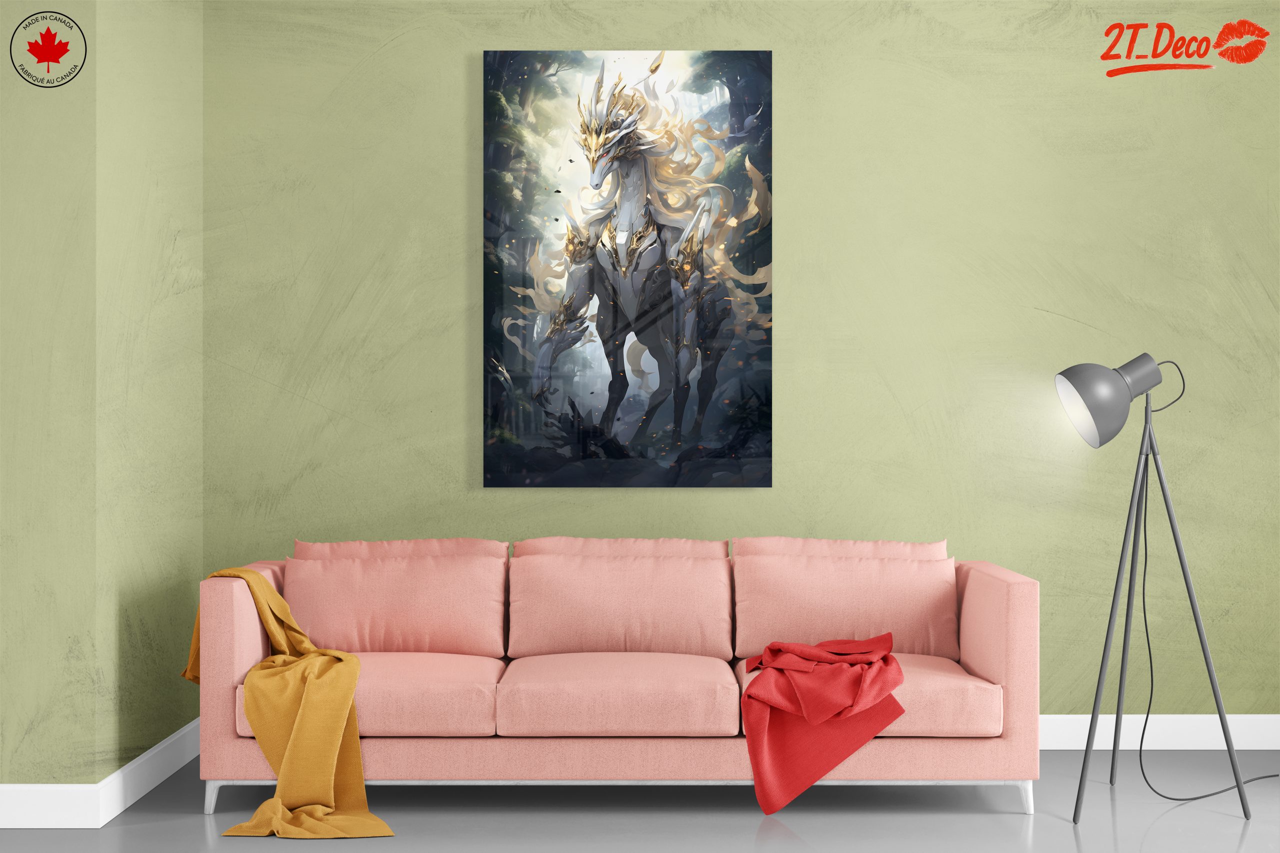 Majestic Fantasy Creature in Enchanted Forest - Image 7