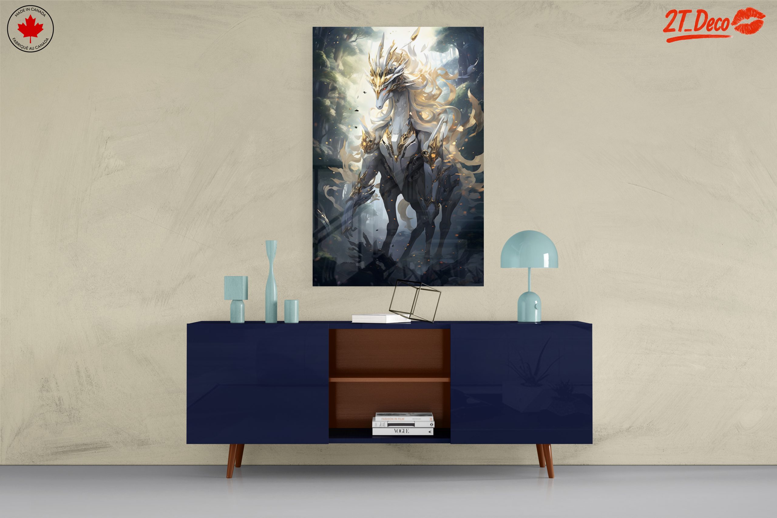 Majestic Fantasy Creature in Enchanted Forest - Image 8