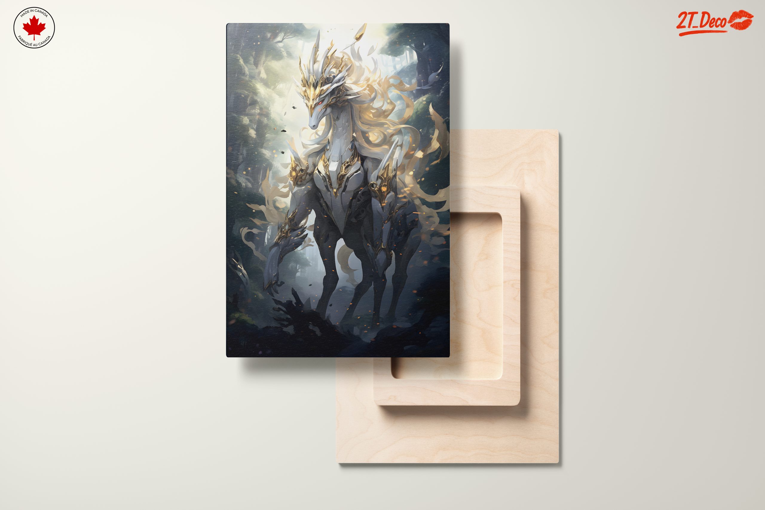 Majestic Fantasy Creature in Enchanted Forest - Image 11