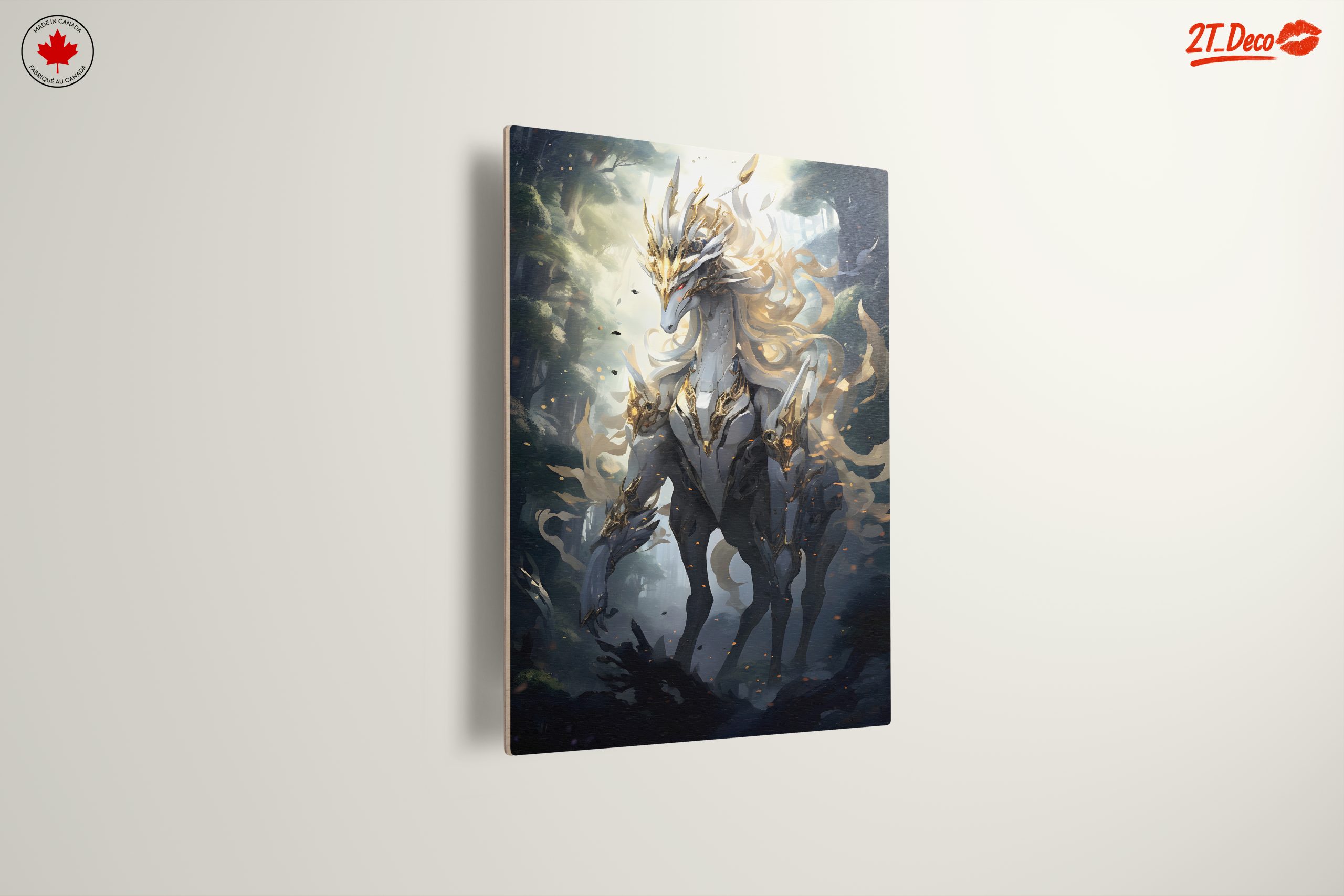 Majestic Fantasy Creature in Enchanted Forest - Image 13